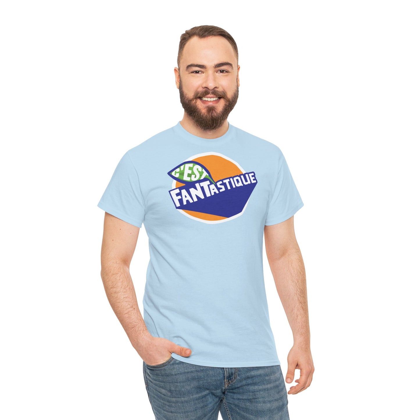 C'EST FANTASTIQUE Unisex Heavy Cotton Tee