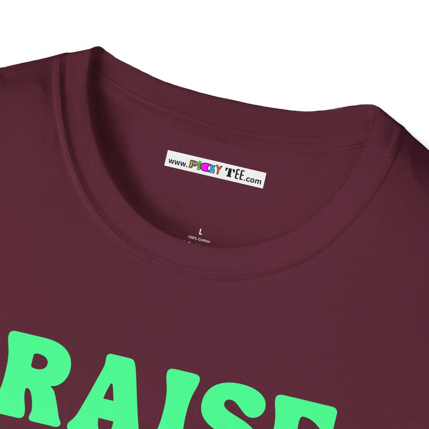 pRAISE DA tROOF Unisex Softstyle 100% Cotton T-Shirt