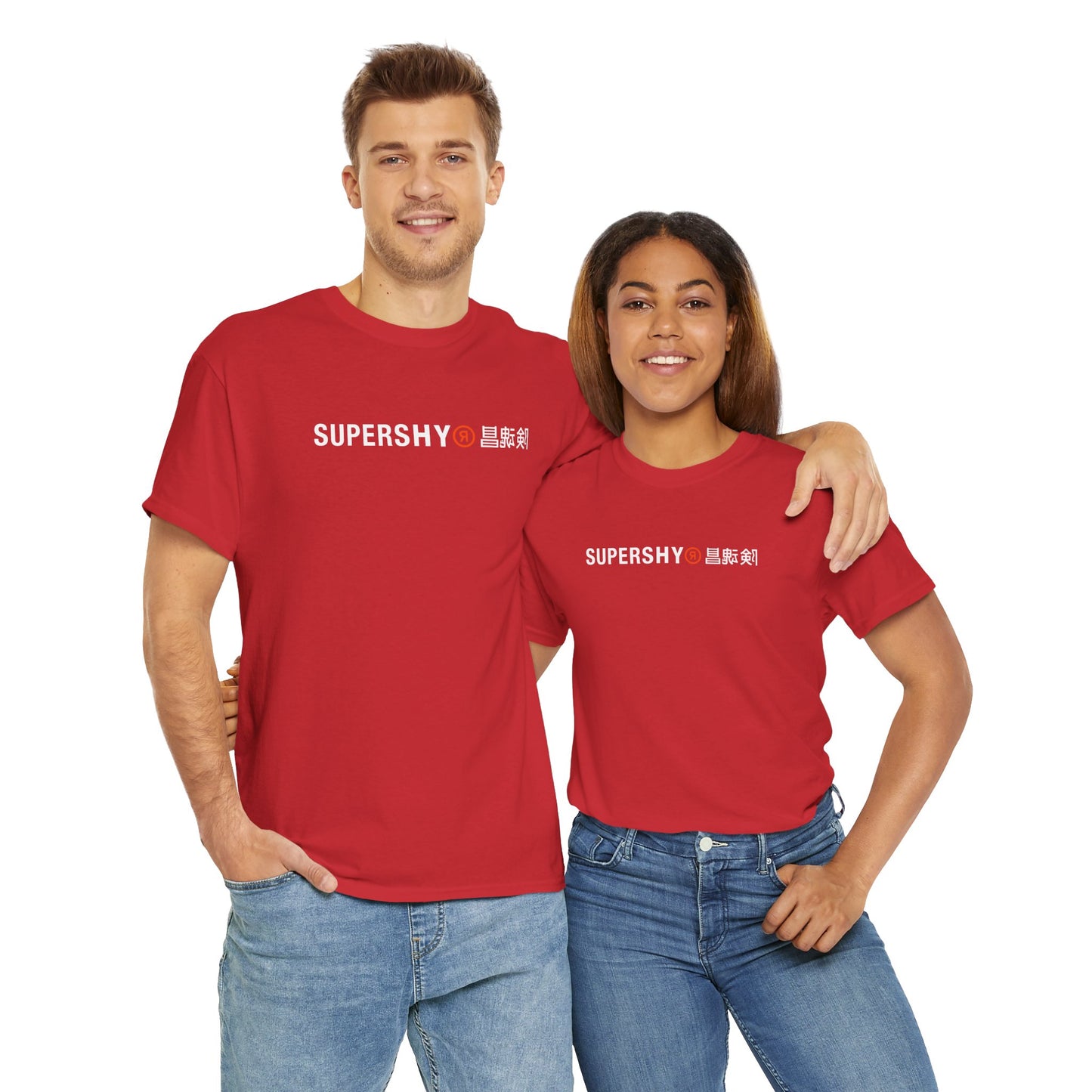 SUPERSHY Unisex Heavy Cotton Tee