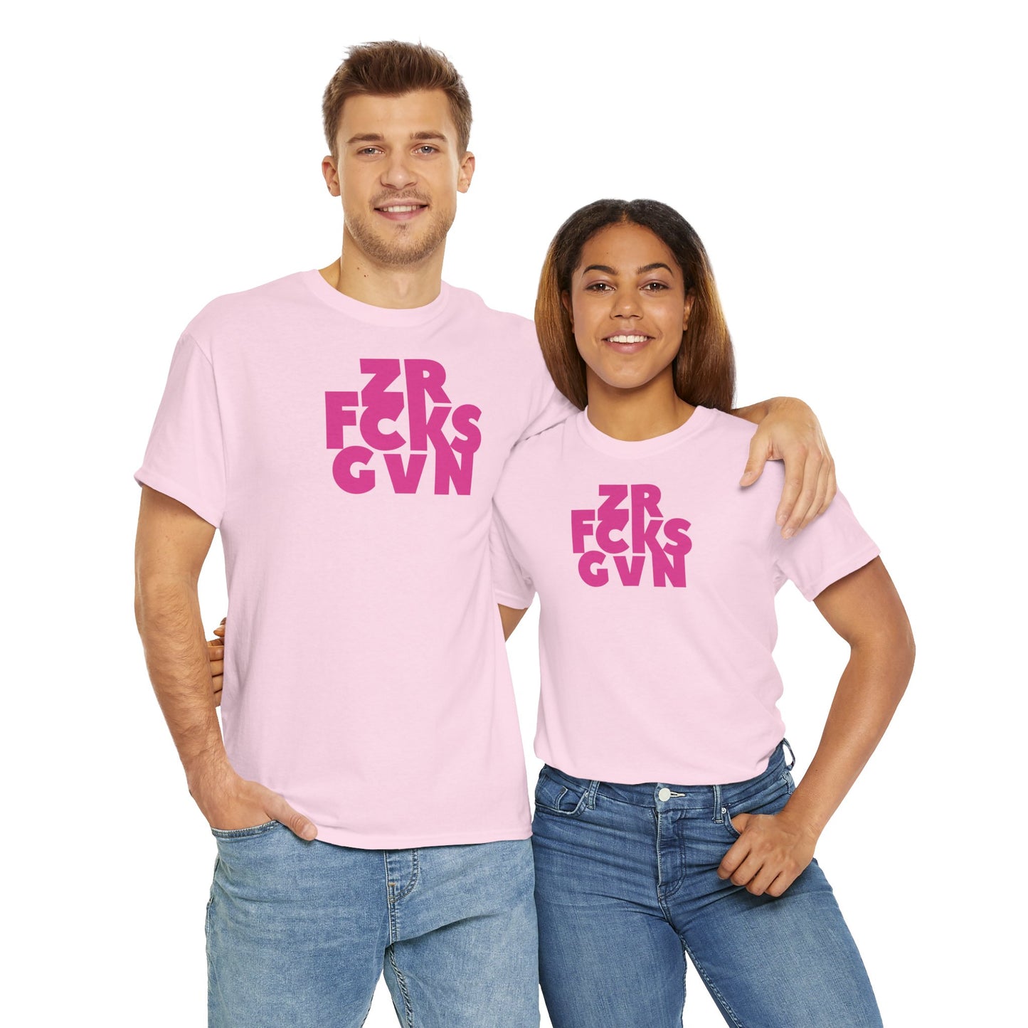 ZR FCKS GVN Unisex Heavy Cotton Tee