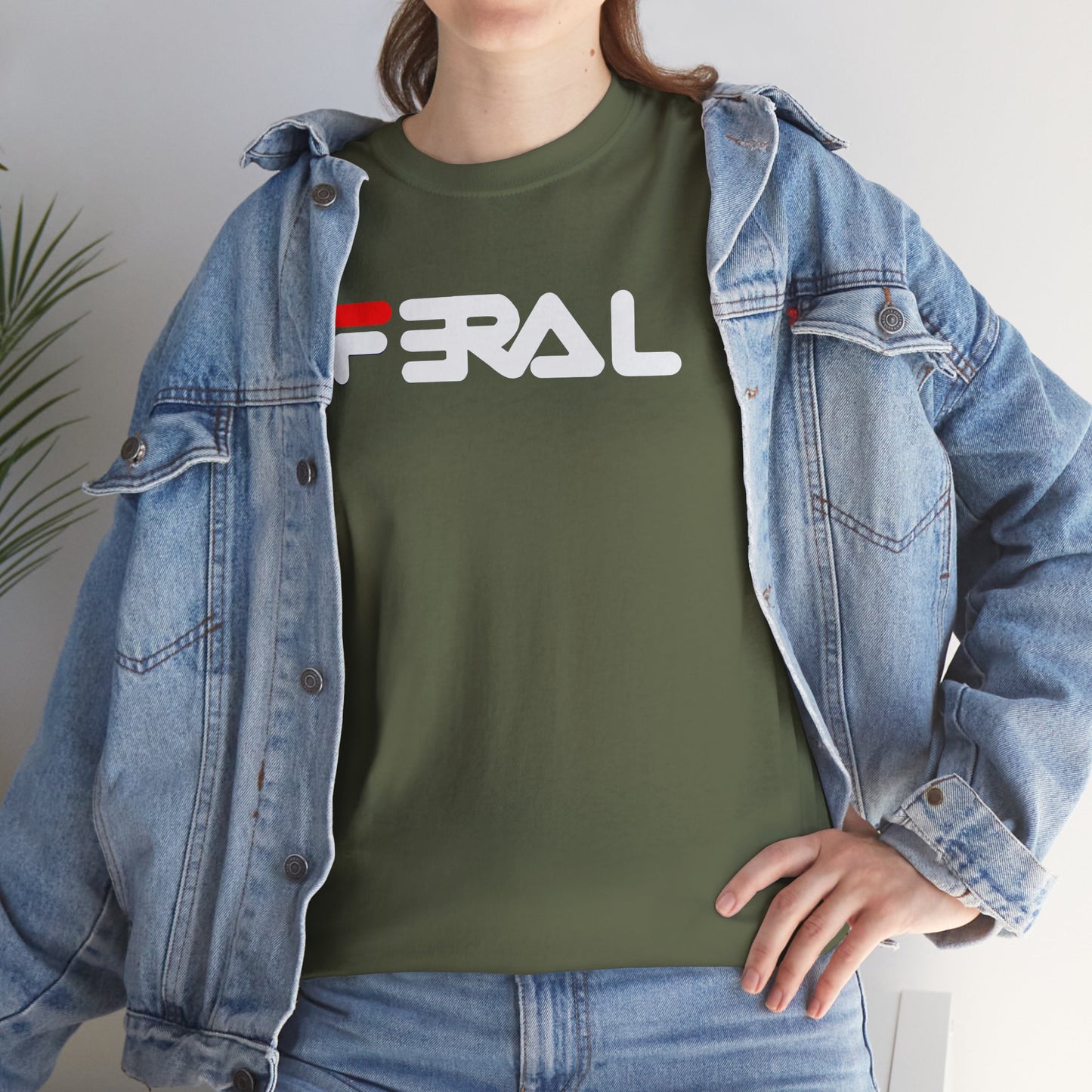 FERAL Unisex Softstyle 100% Cotton T-Shirt