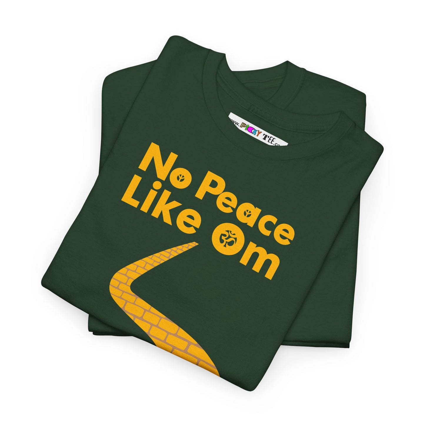 No Peace Like Om Unisex Heavy Cotton Tee