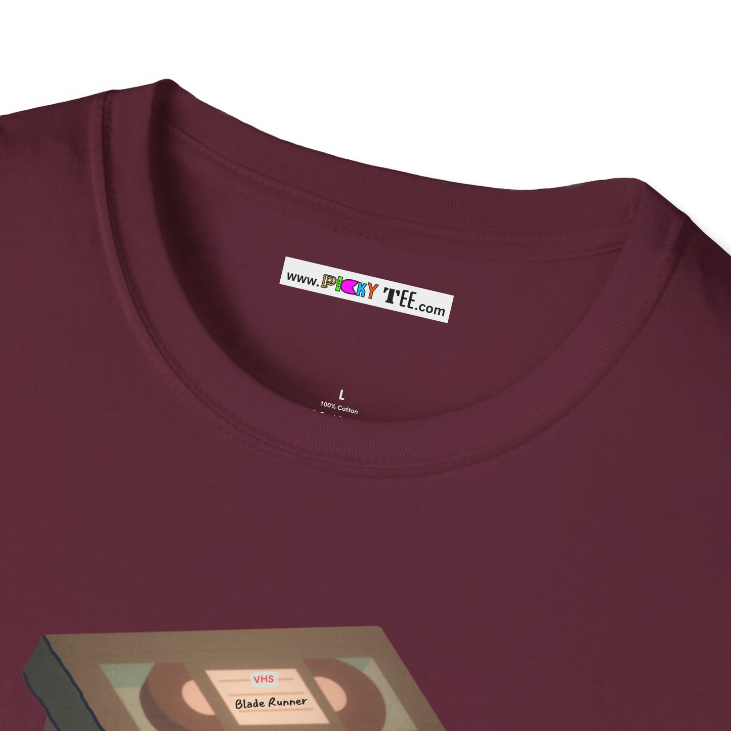 80s VHStack Unisex Softstyle 100% Cotton T-Shirt