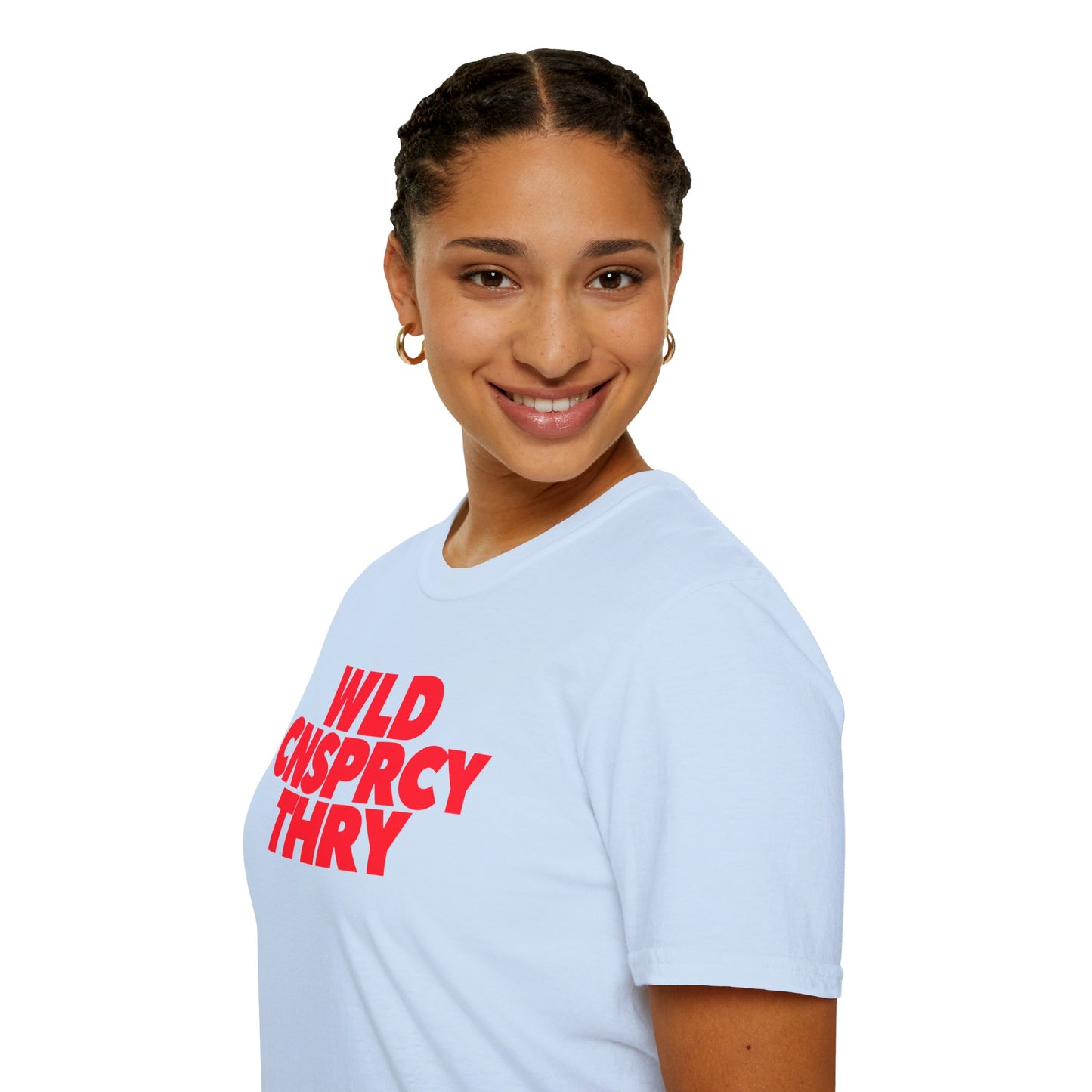 WLD CNSPRCY THRY Unisex Softstyle 100% Cotton T-Shirt