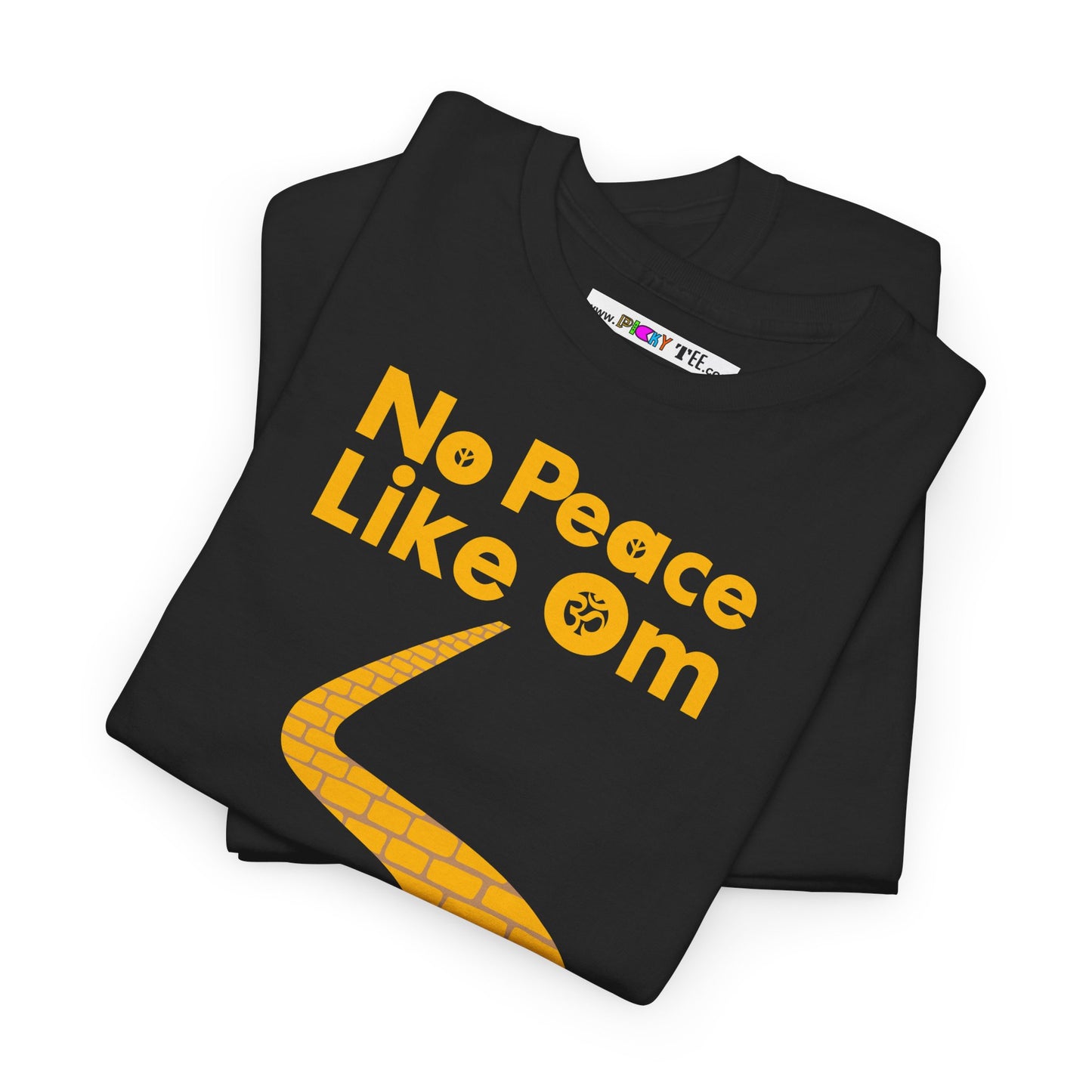 No Peace Like Om Unisex Heavy Cotton Tee