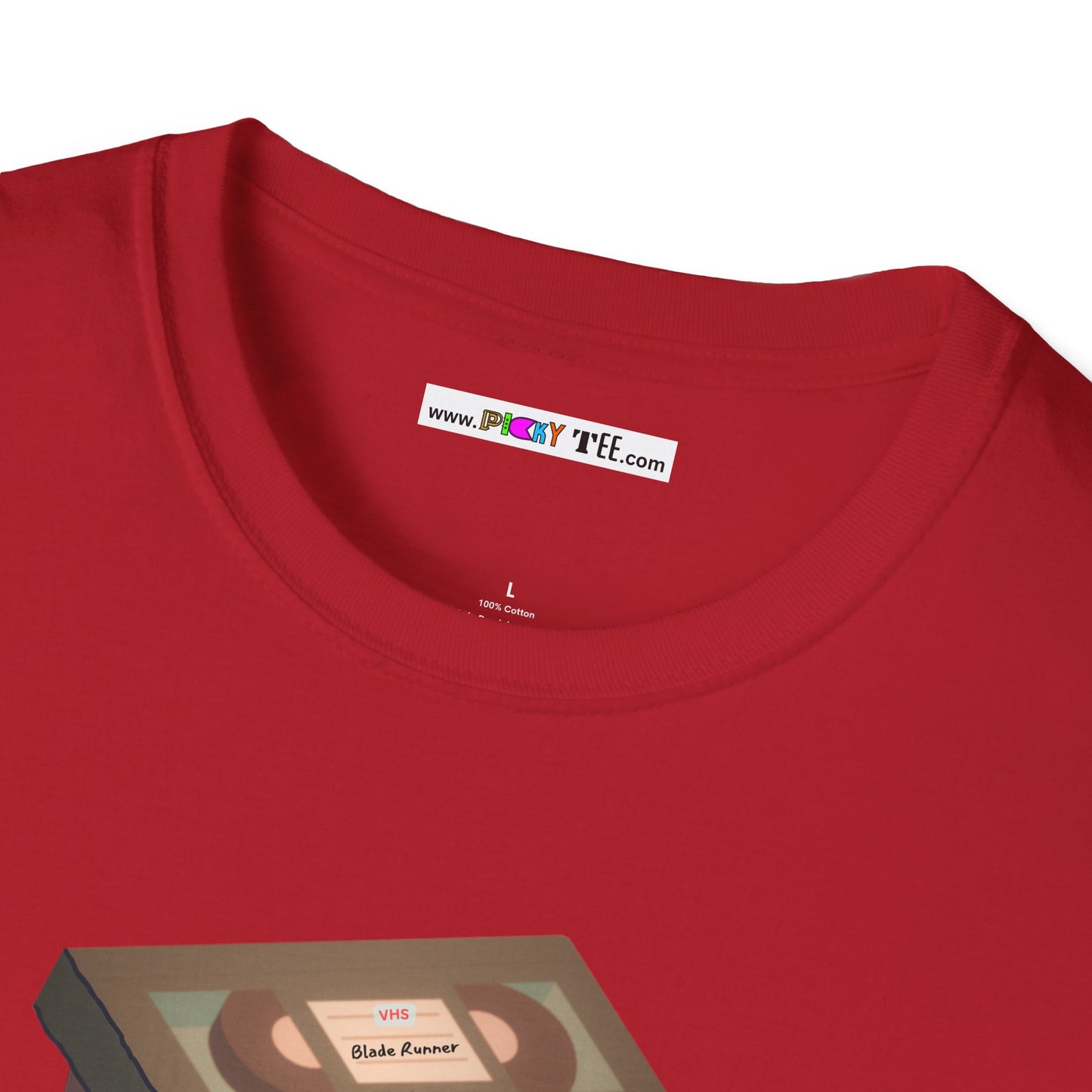 80s VHStack Unisex Softstyle 100% Cotton T-Shirt