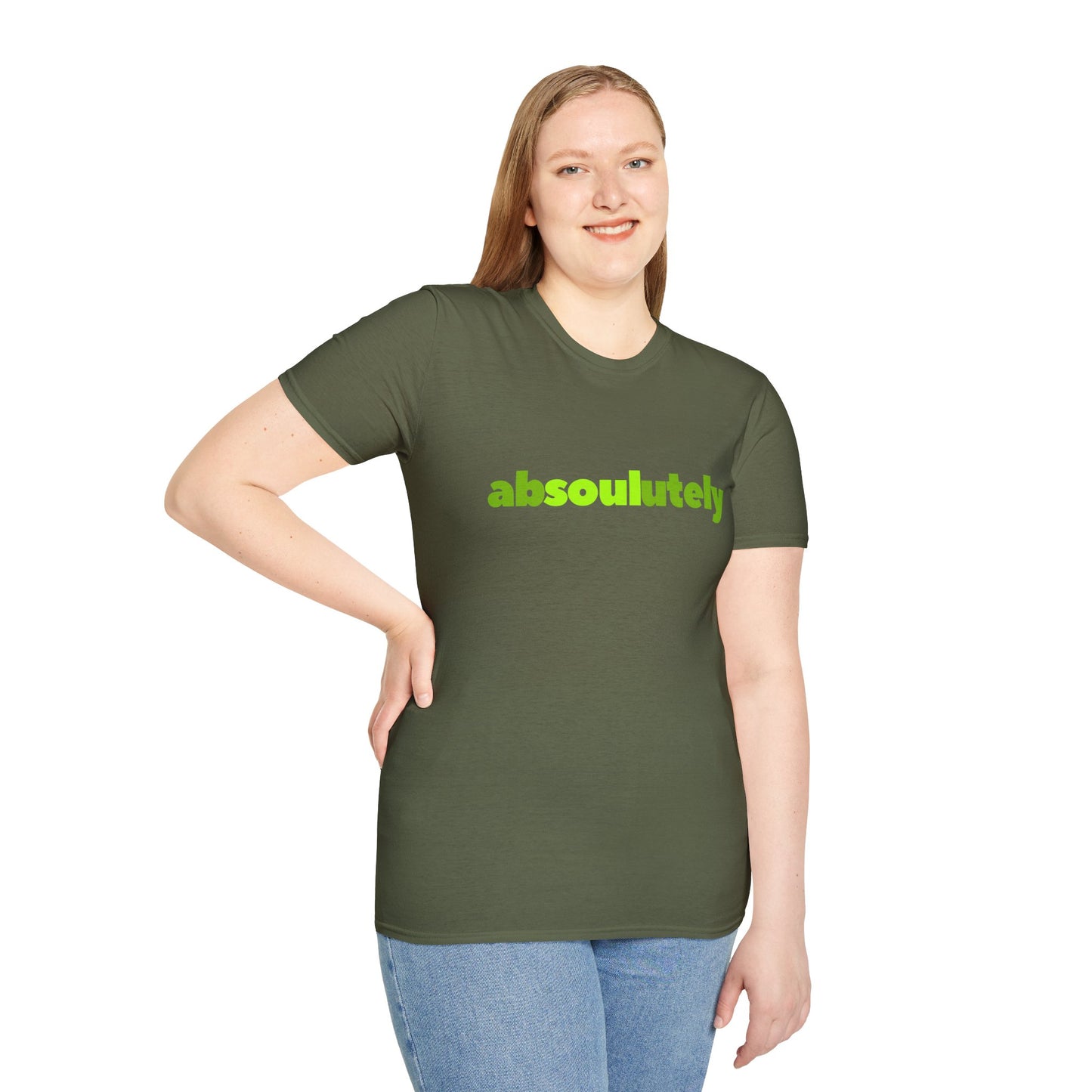 abSOULutely Unisex Softstyle 100% Cotton T-Shirt