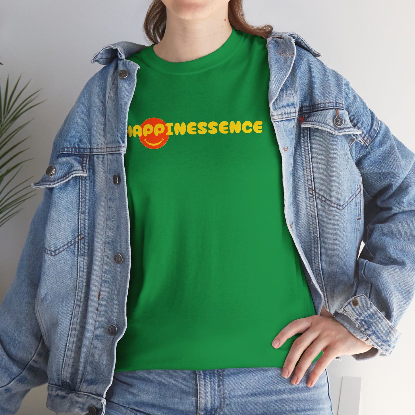 HAPPINESSENCE Unisex Heavy Cotton Tee