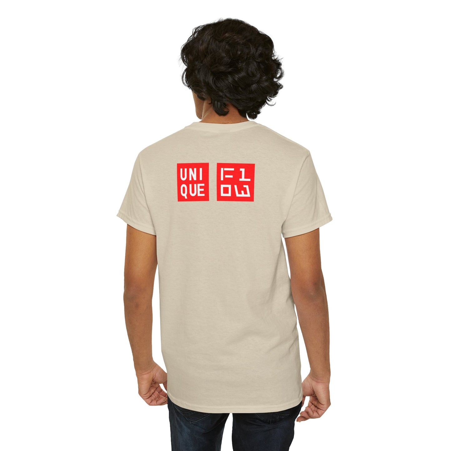 FLOW UNIQUE Unisex Heavy Cotton Tee