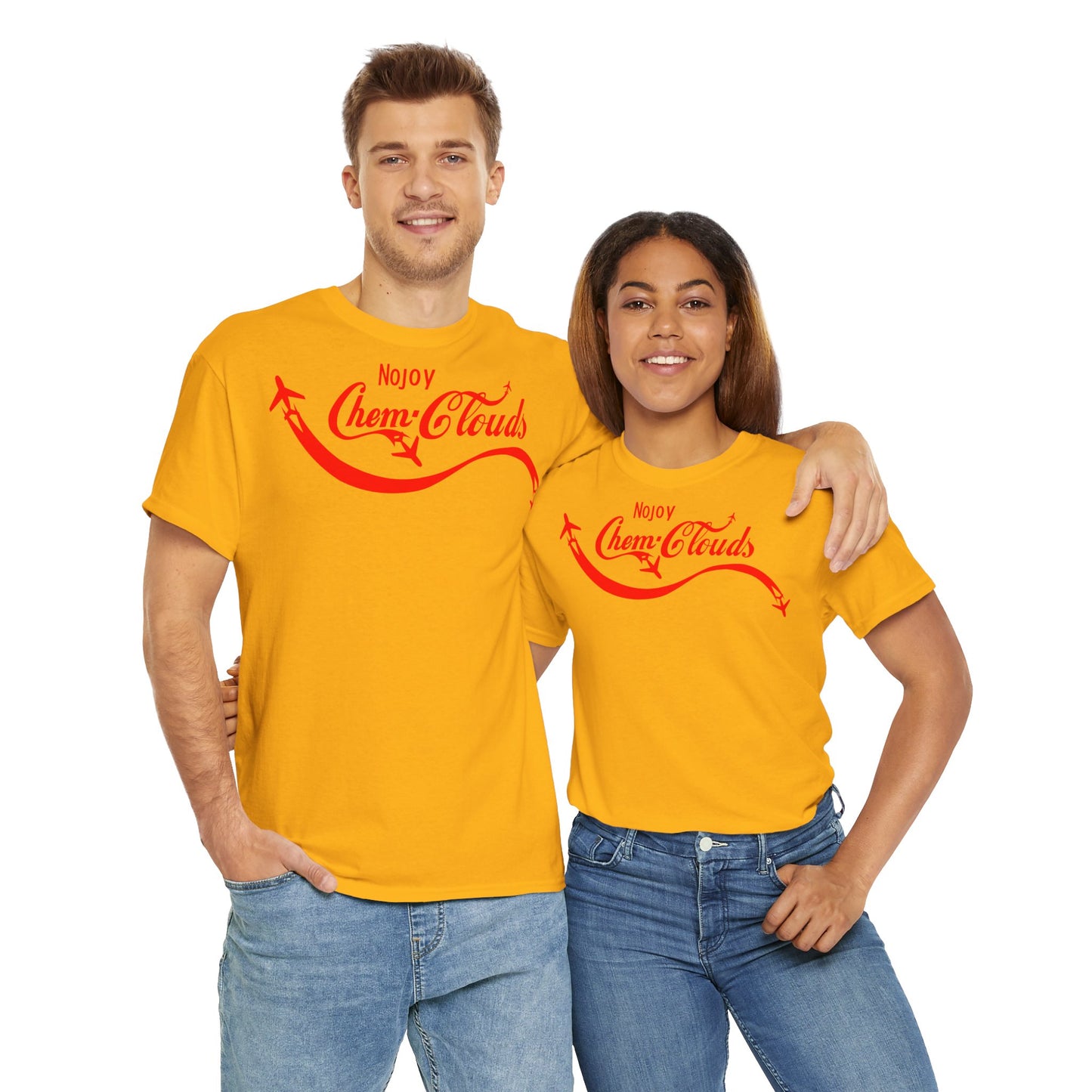No Joy Chem Clouds Unisex Heavy Cotton Tee