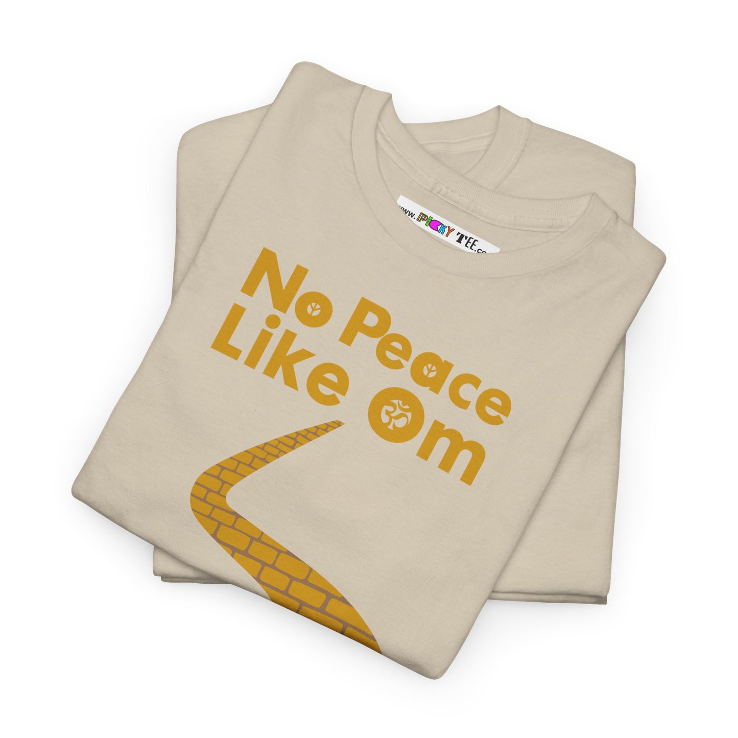 No Peace Like Om Unisex Heavy Cotton Tee