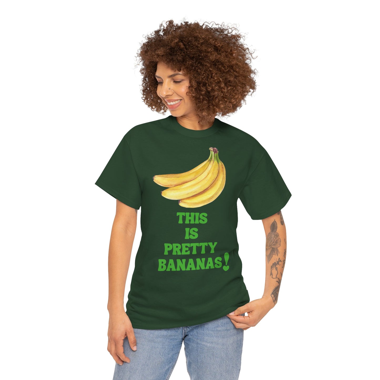THIS IS PRETTY BANANAS! Unisex Heavy Cotton Tee