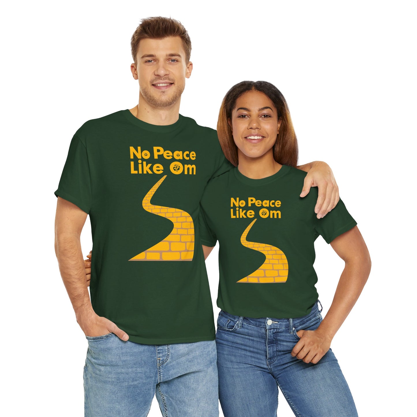 No Peace Like Om Unisex Heavy Cotton Tee