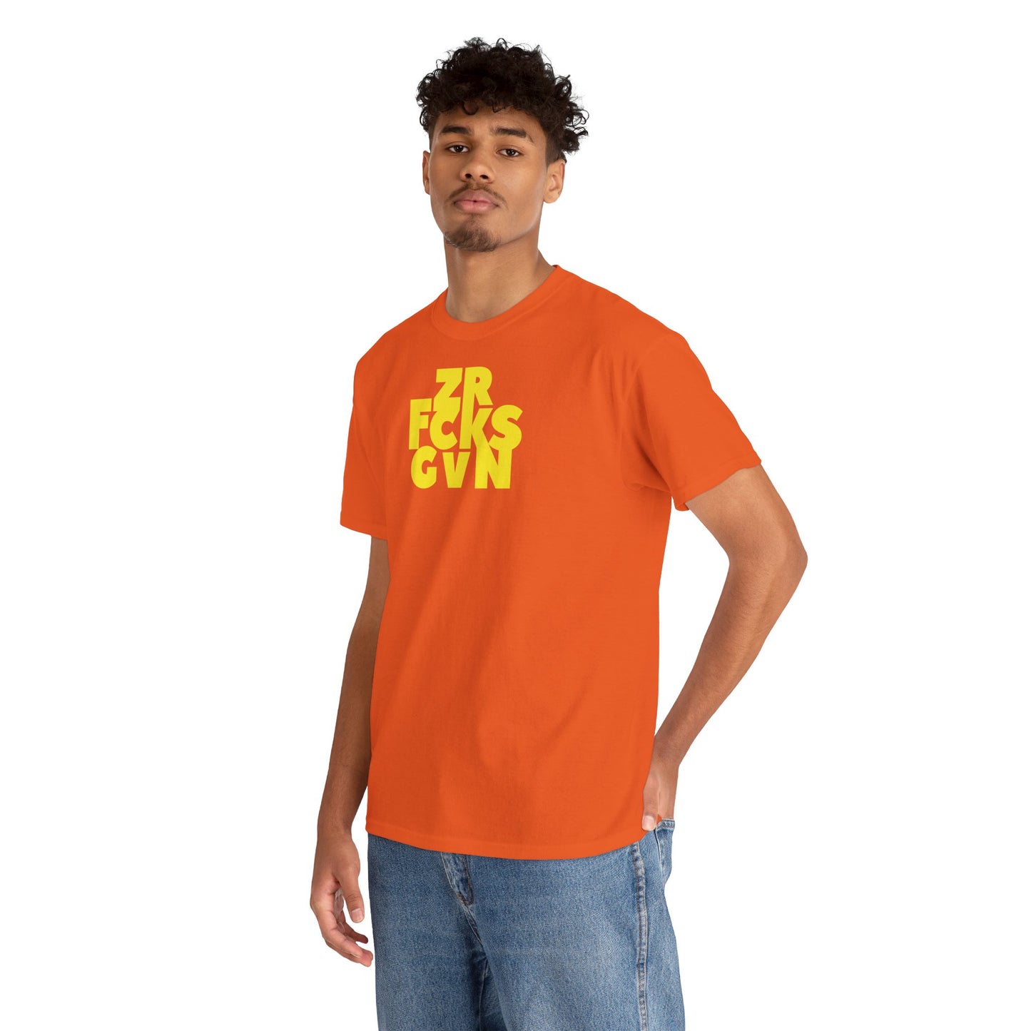 ZR FCKS GVN Unisex Heavy Cotton Tee