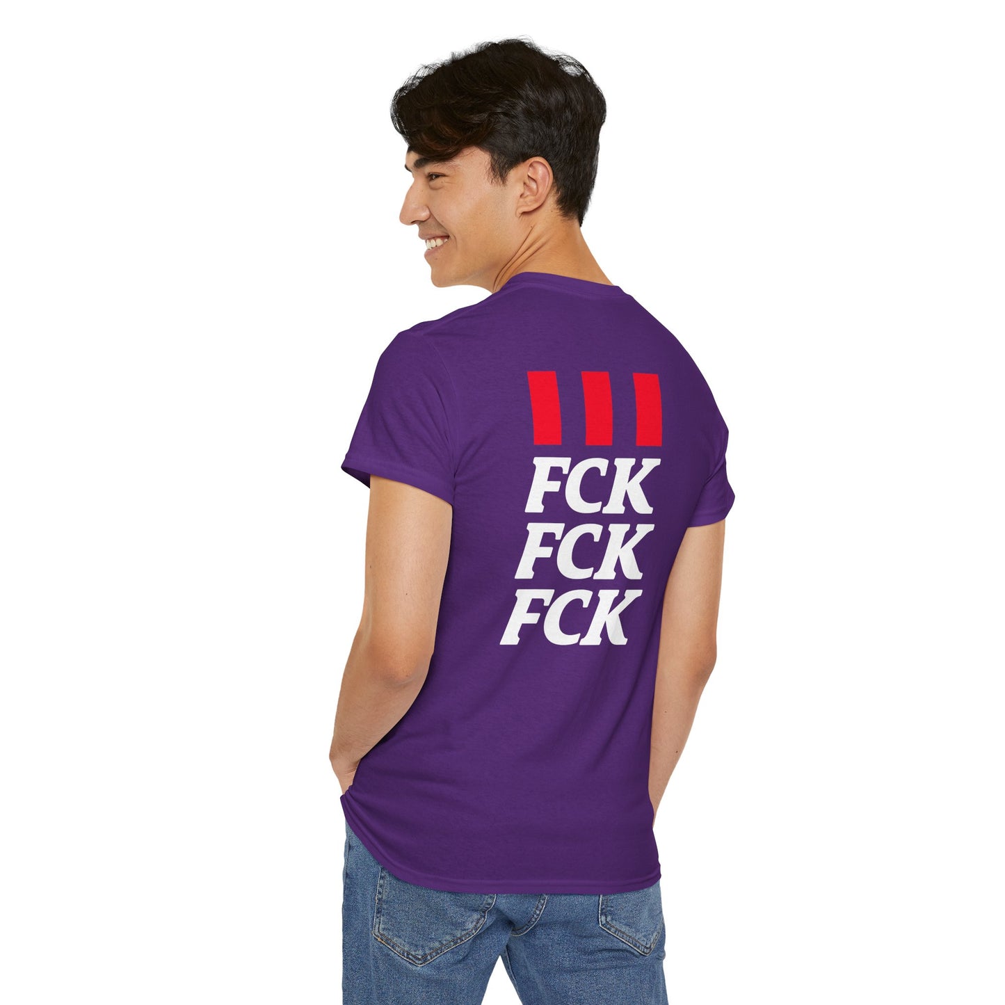 FCK FCK FCK Unisex Heavy Cotton Tee