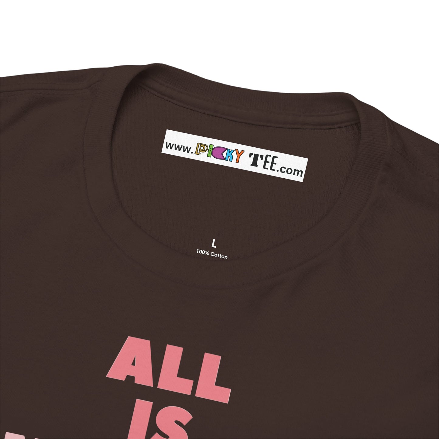 ALL IS INHERENT AND KNOWN Unisex Heavy Cotton Tee