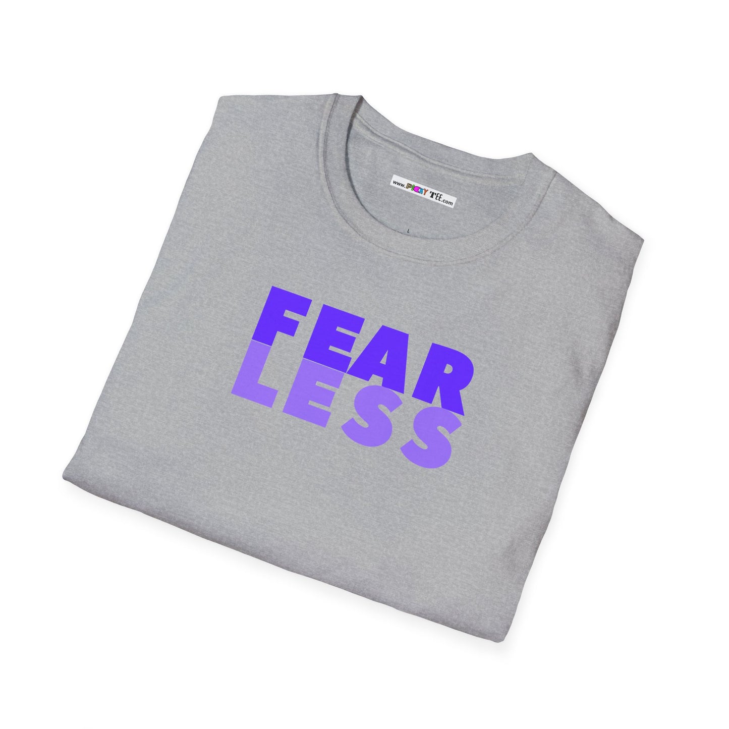 FEAR LESS Unisex Softstyle 100% Cotton T-Shirt