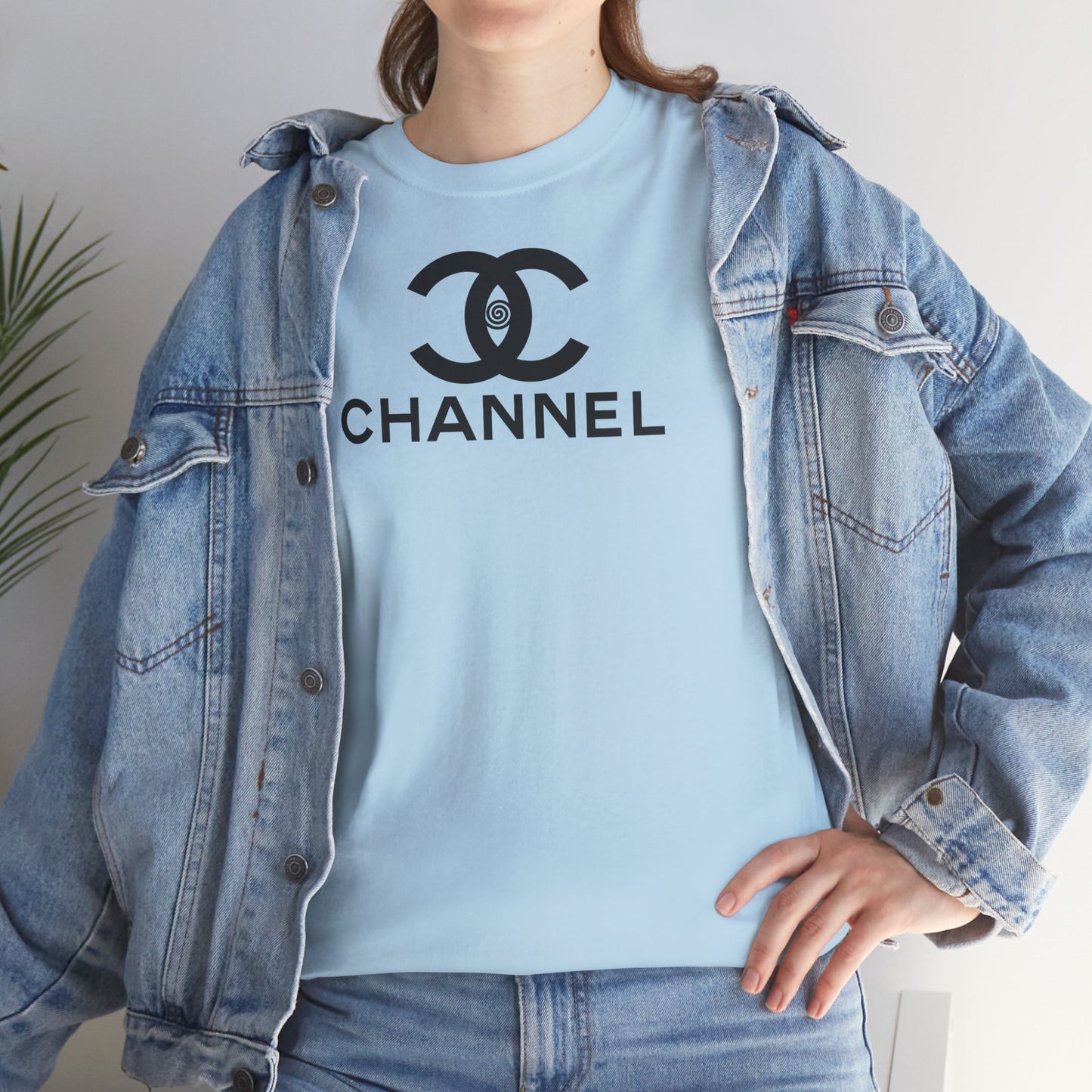 CHANNEL Unisex Heavy Cotton Tee