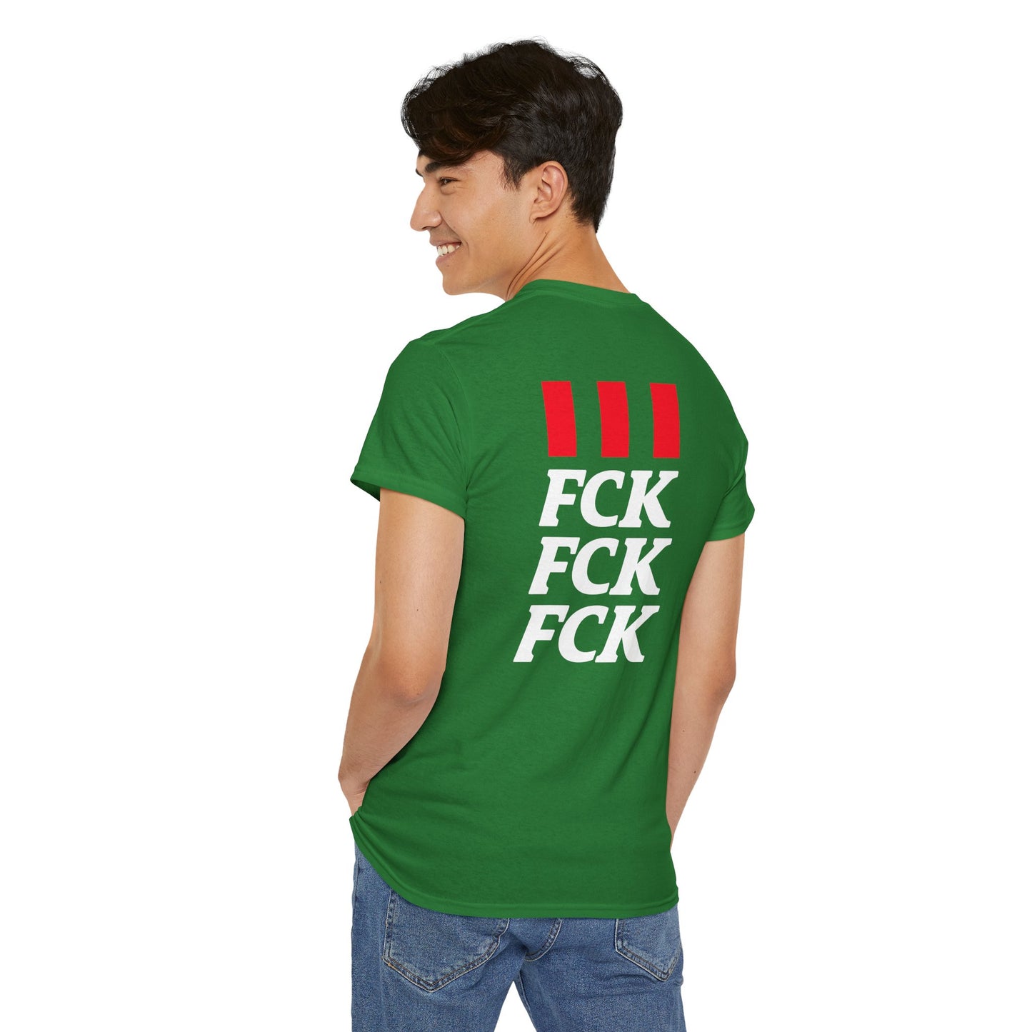 FCK FCK FCK Unisex Heavy Cotton Tee