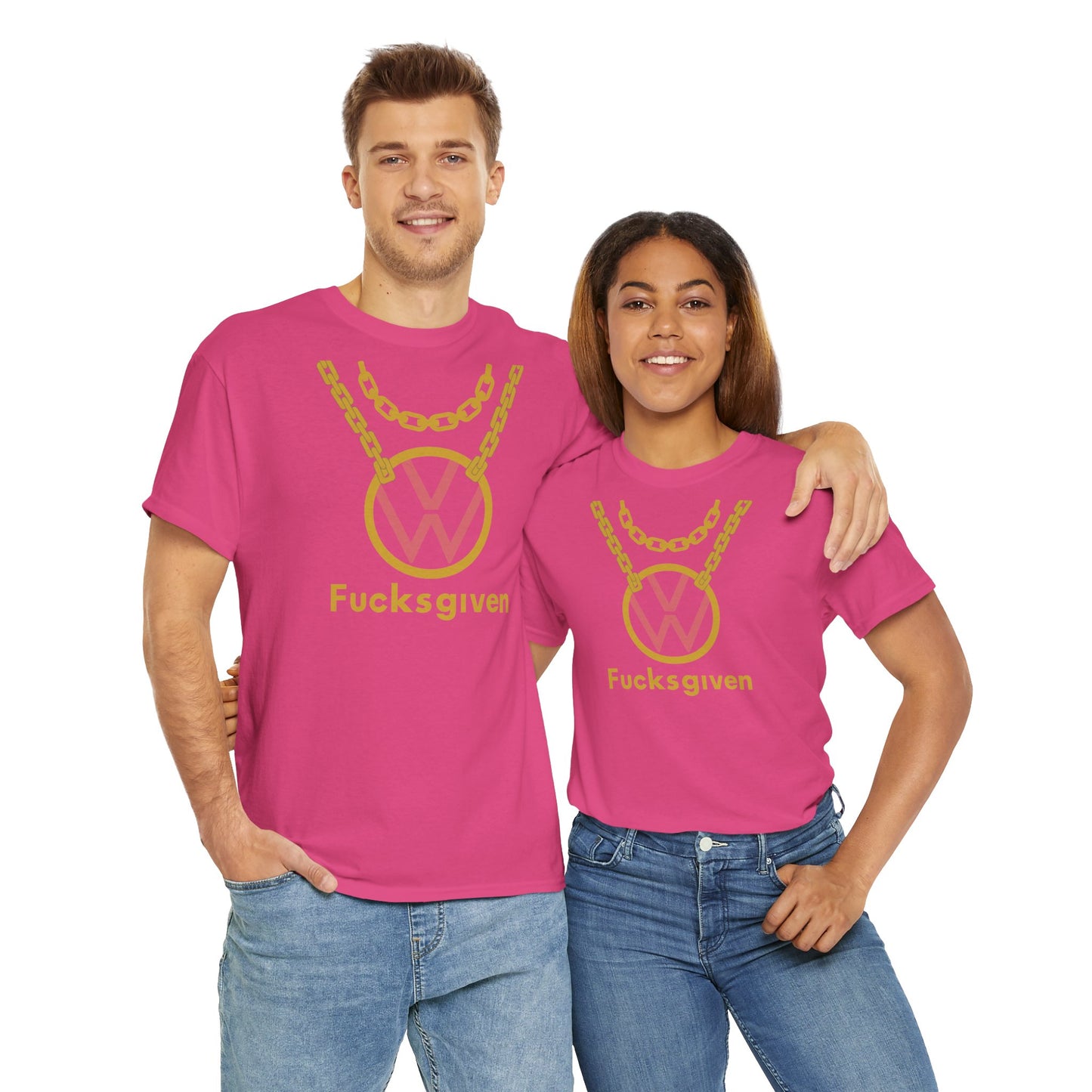 ZER0 Fucksgiven Unisex Heavy Cotton Tee