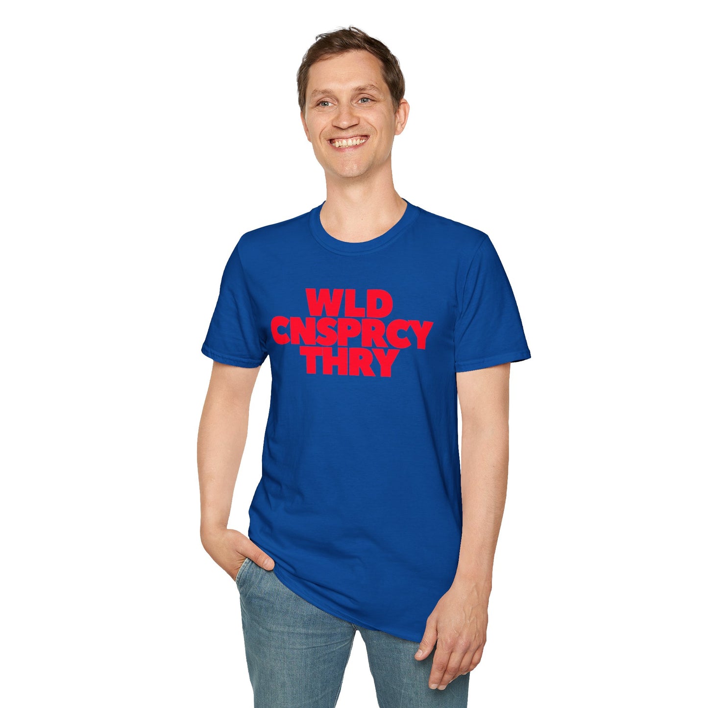 WLD CNSPRCY THRY Unisex Softstyle 100% Cotton T-Shirt