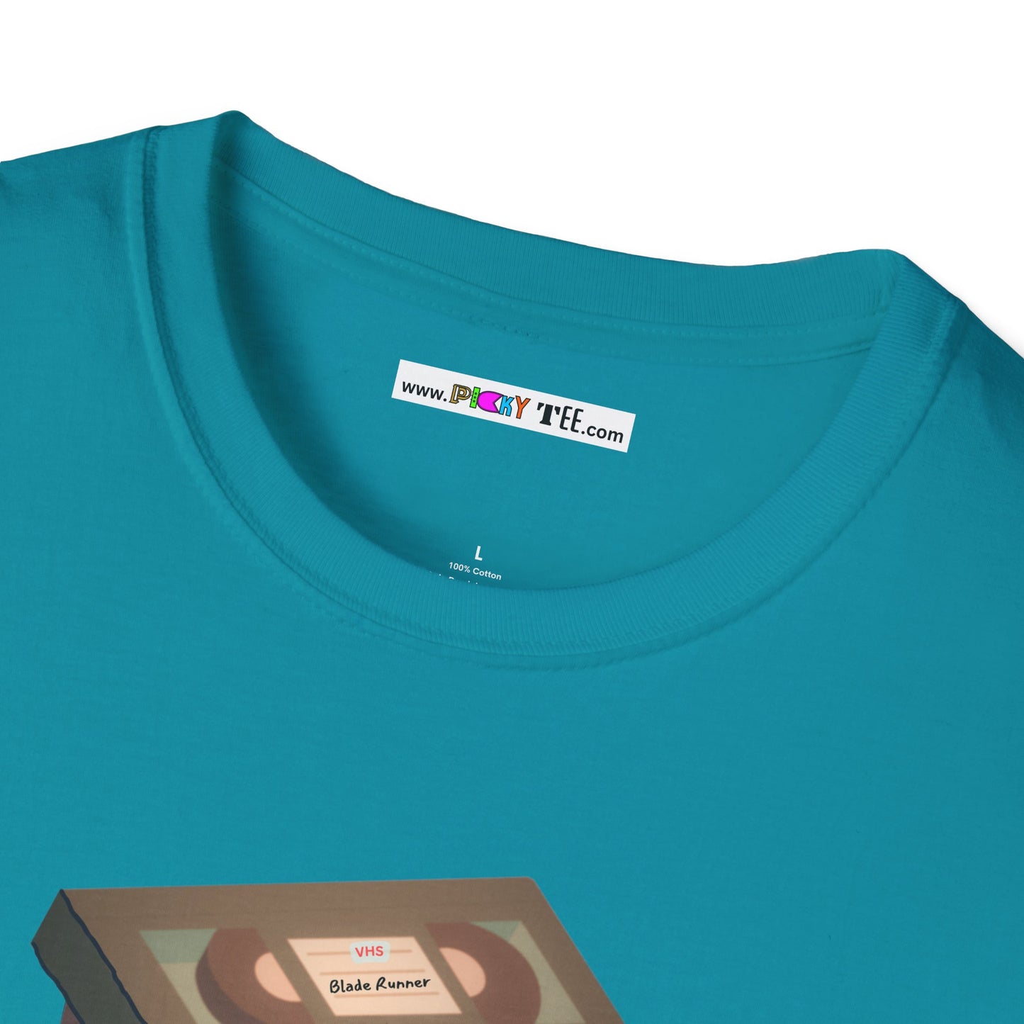 80s VHStack Unisex Softstyle 100% Cotton T-Shirt