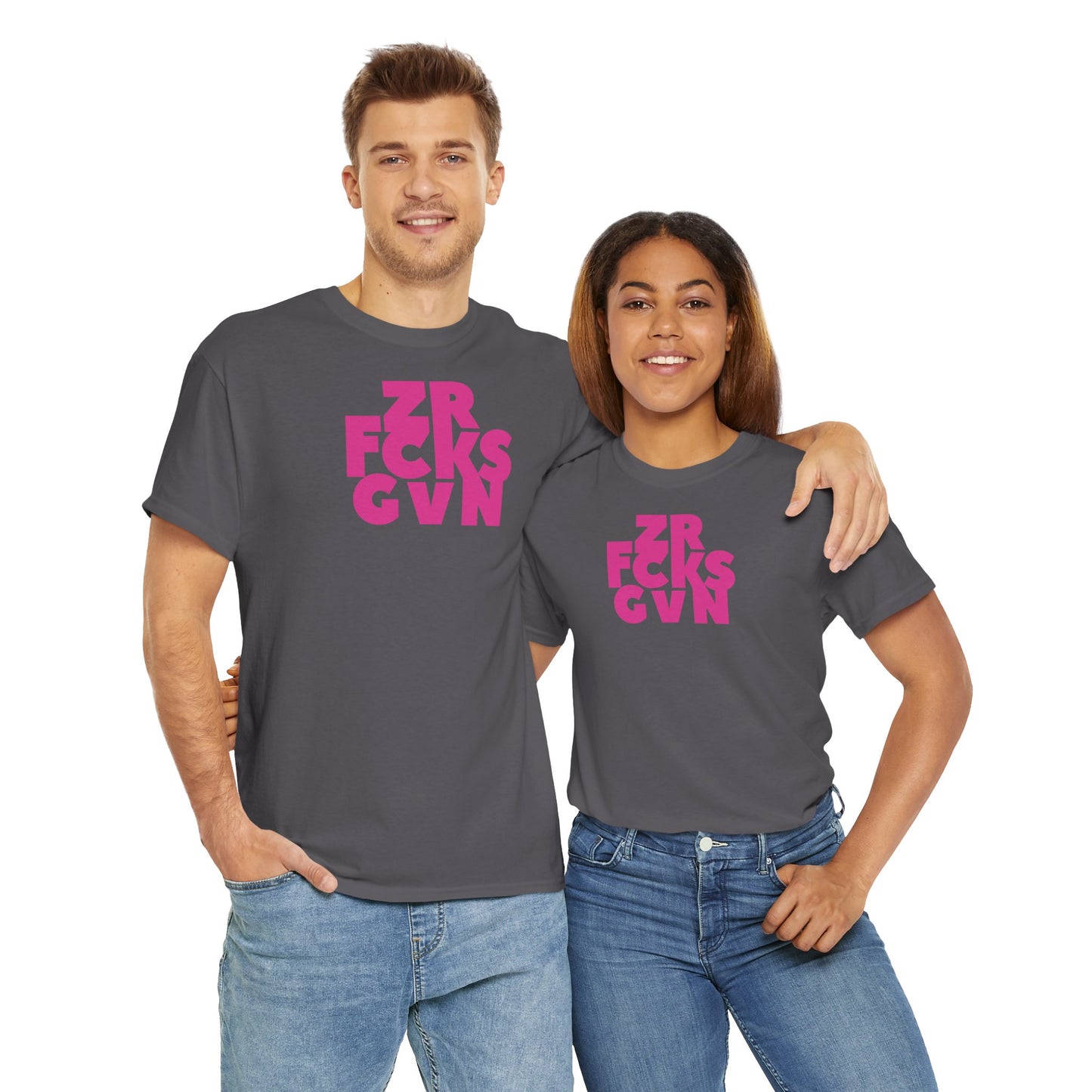ZR FCKS GVN Unisex Heavy Cotton Tee