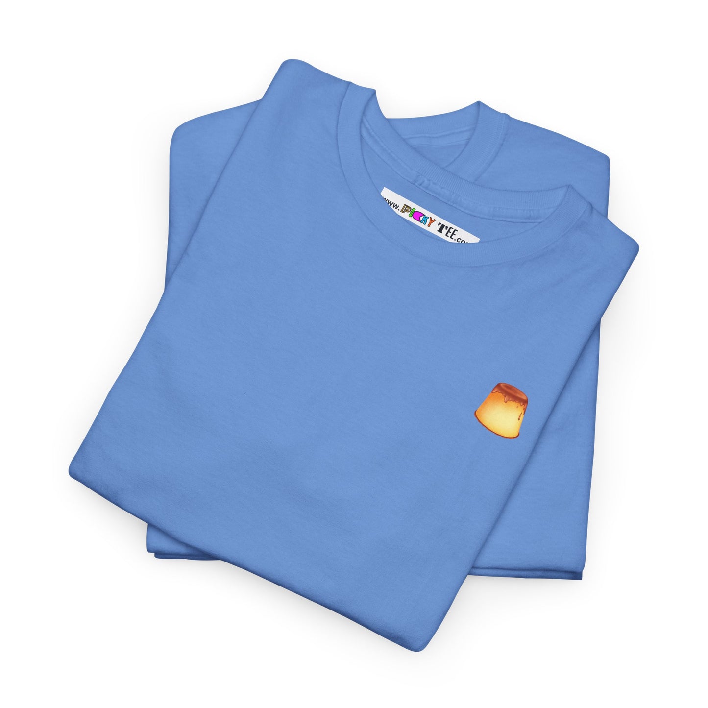 I LOVE IT WHEN A - FLAN COMES TOGETHER Unisex Heavy Cotton Tee