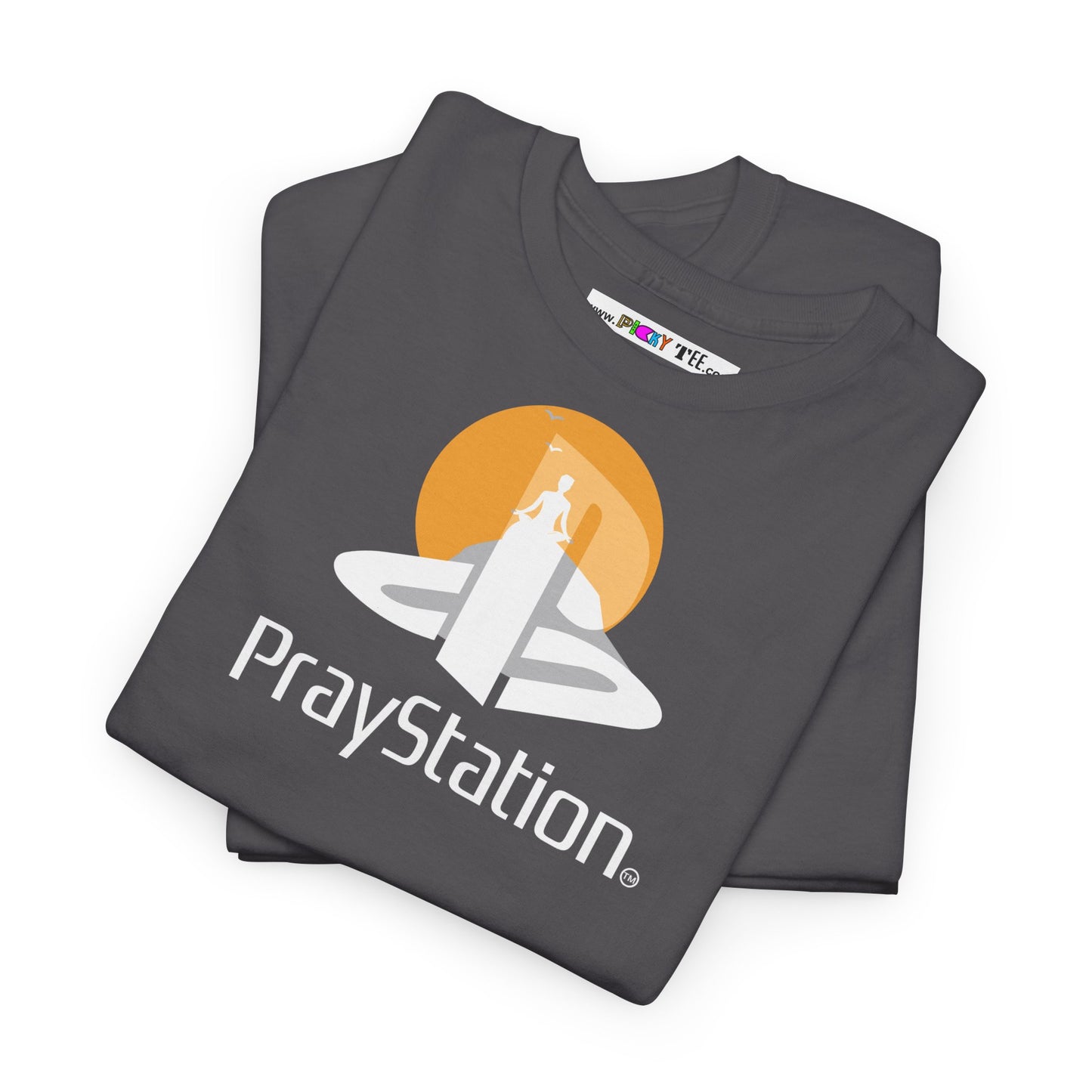 PrayStation Unisex Heavy Cotton Tee