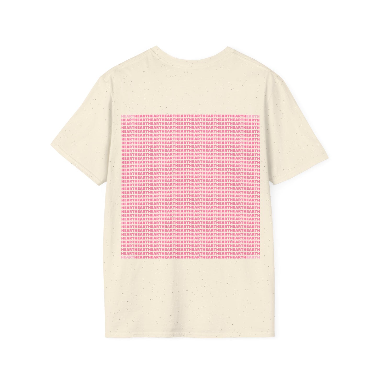 I HEART EARTH Unisex Softstyle 100% Cotton T-Shirt