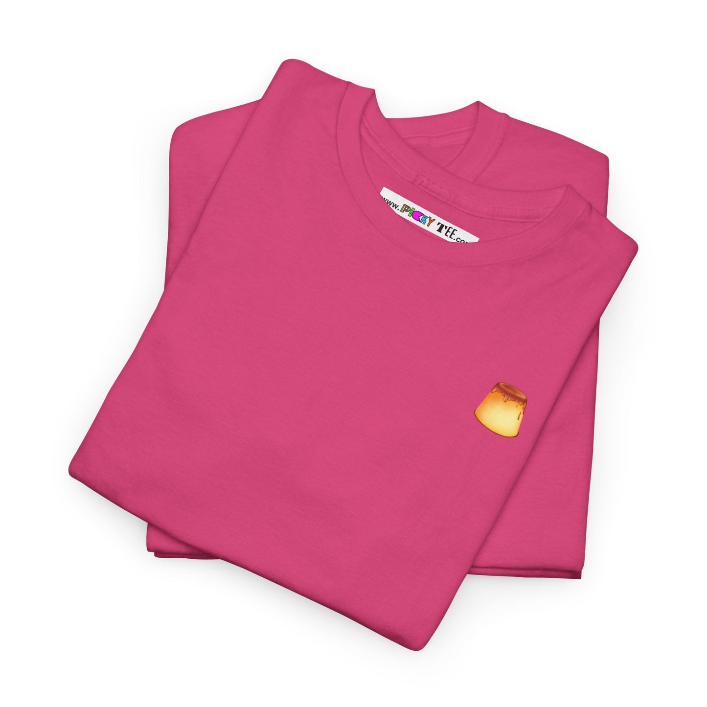 I LOVE IT WHEN A - FLAN COMES TOGETHER Unisex Heavy Cotton Tee