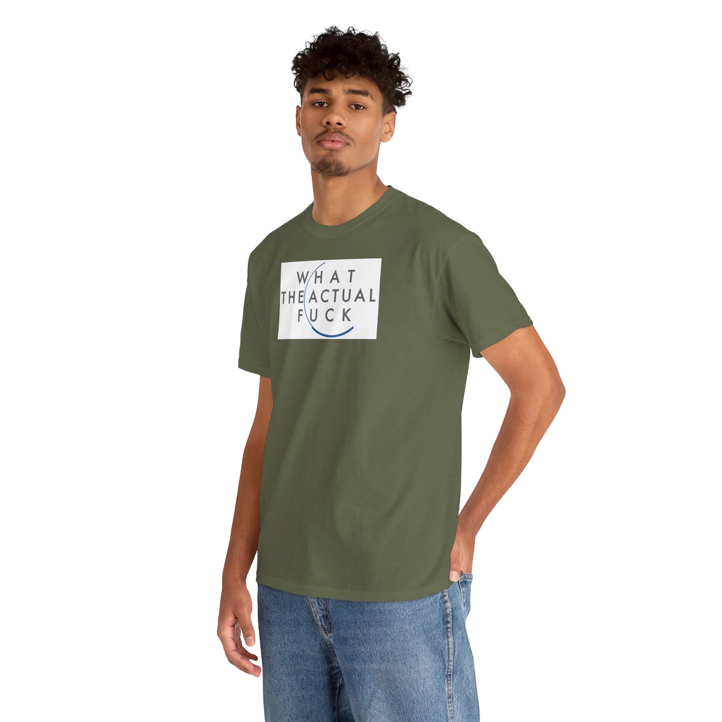 WHAT THE ACTUAL FUCK Unisex Heavy Cotton Tee