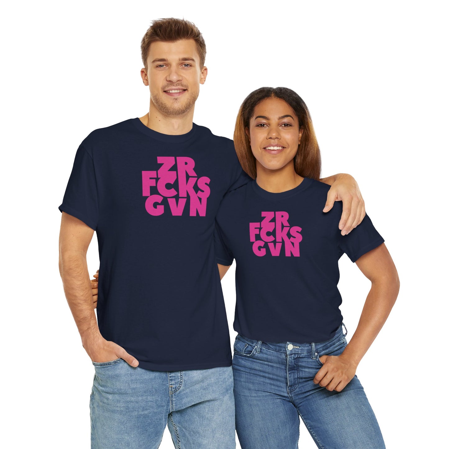 ZR FCKS GVN Unisex Heavy Cotton Tee