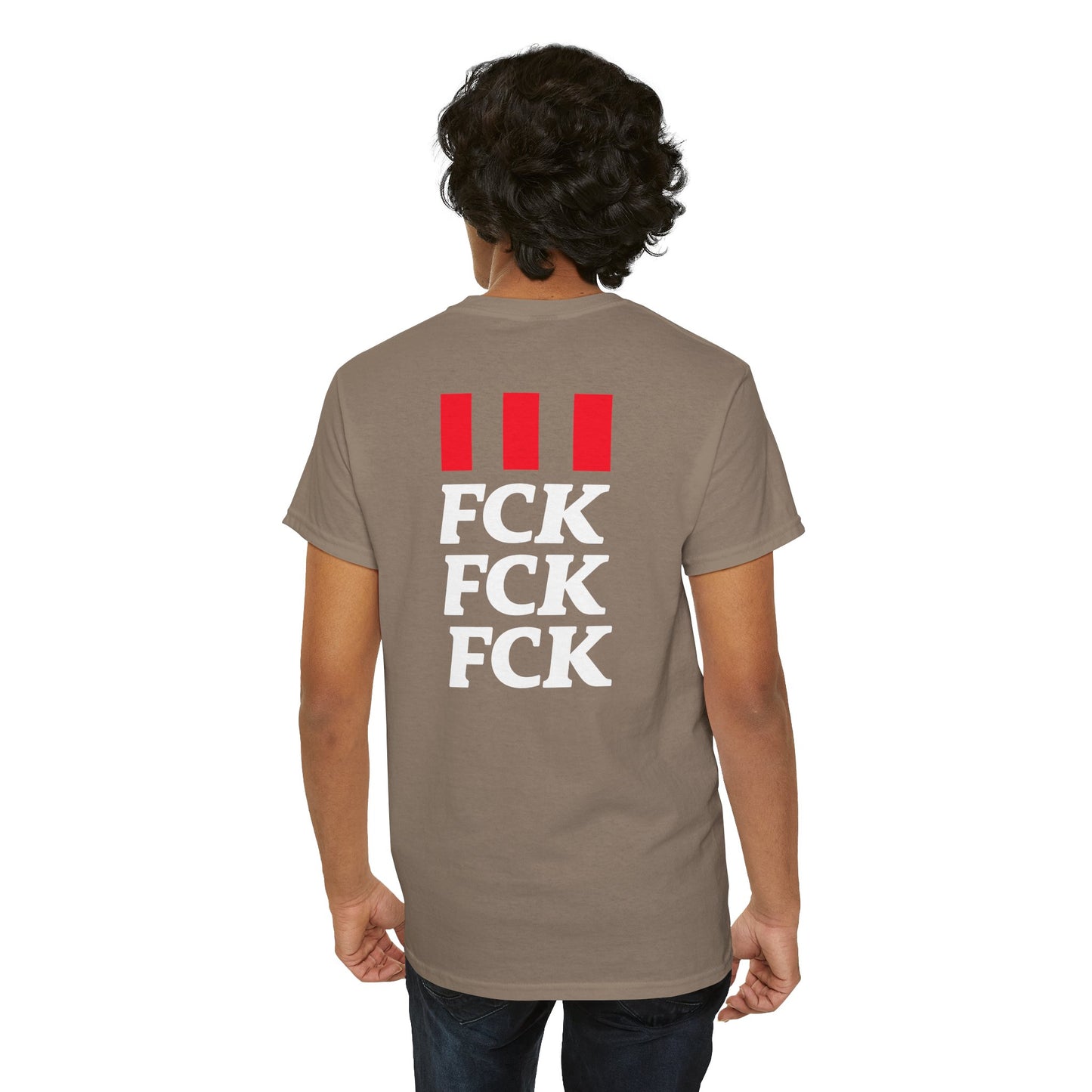 FCK FCK FCK Unisex Heavy Cotton Tee