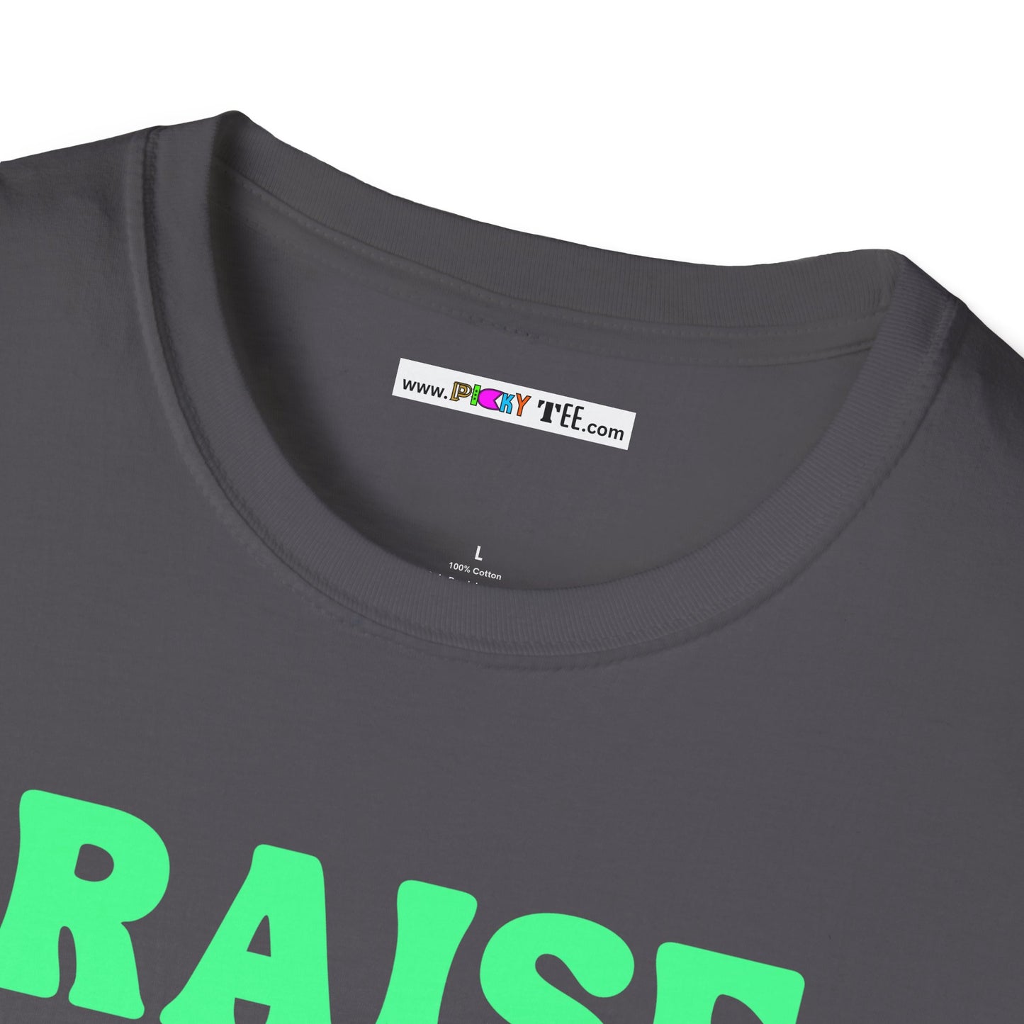 pRAISE DA tROOF Unisex Softstyle 100% Cotton T-Shirt
