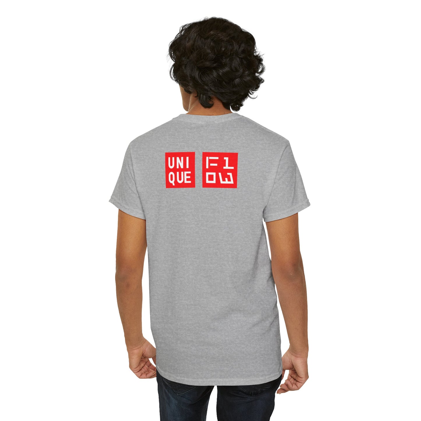 FLOW UNIQUE Unisex Heavy Cotton Tee