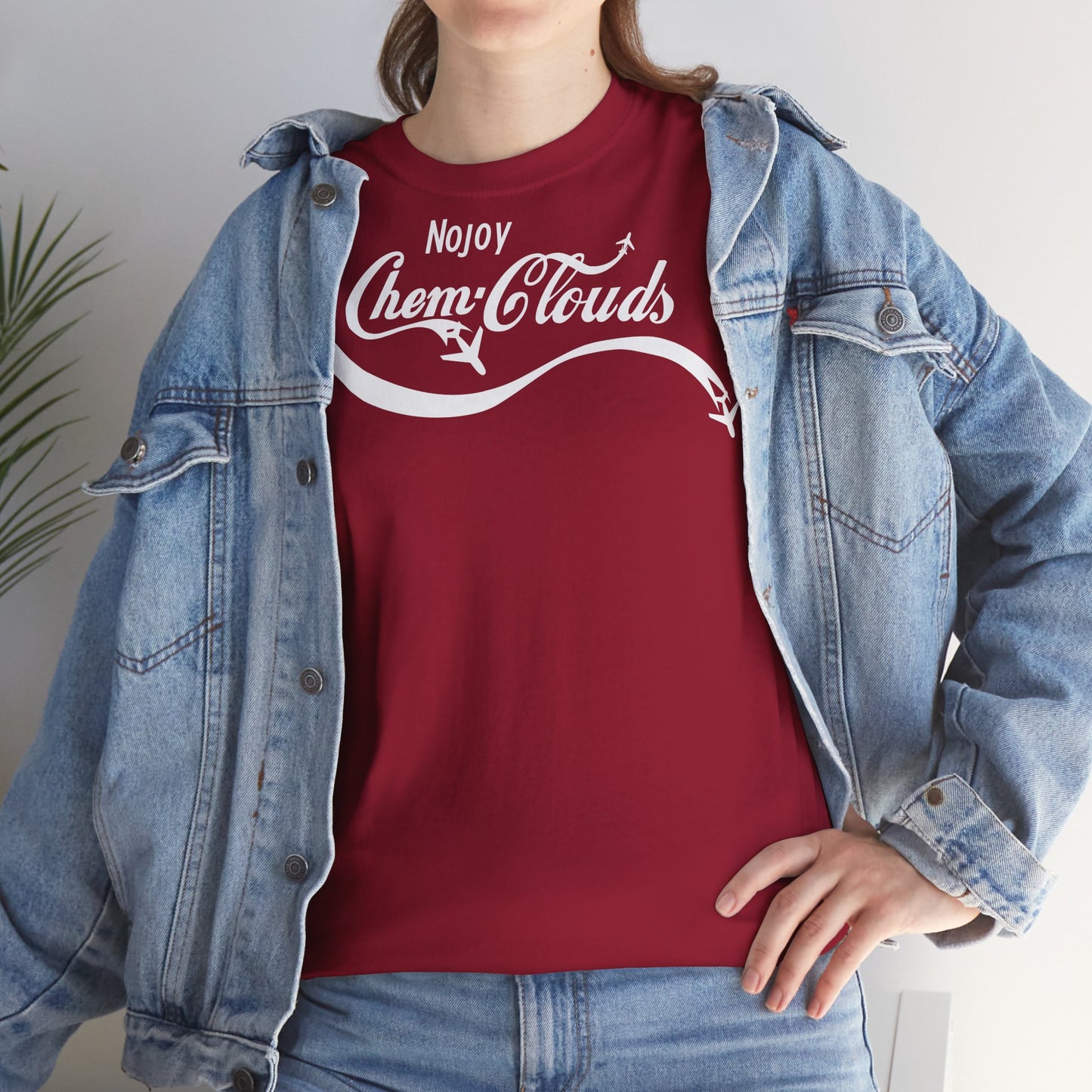 No Joy Chem Clouds Unisex Heavy Cotton Tee