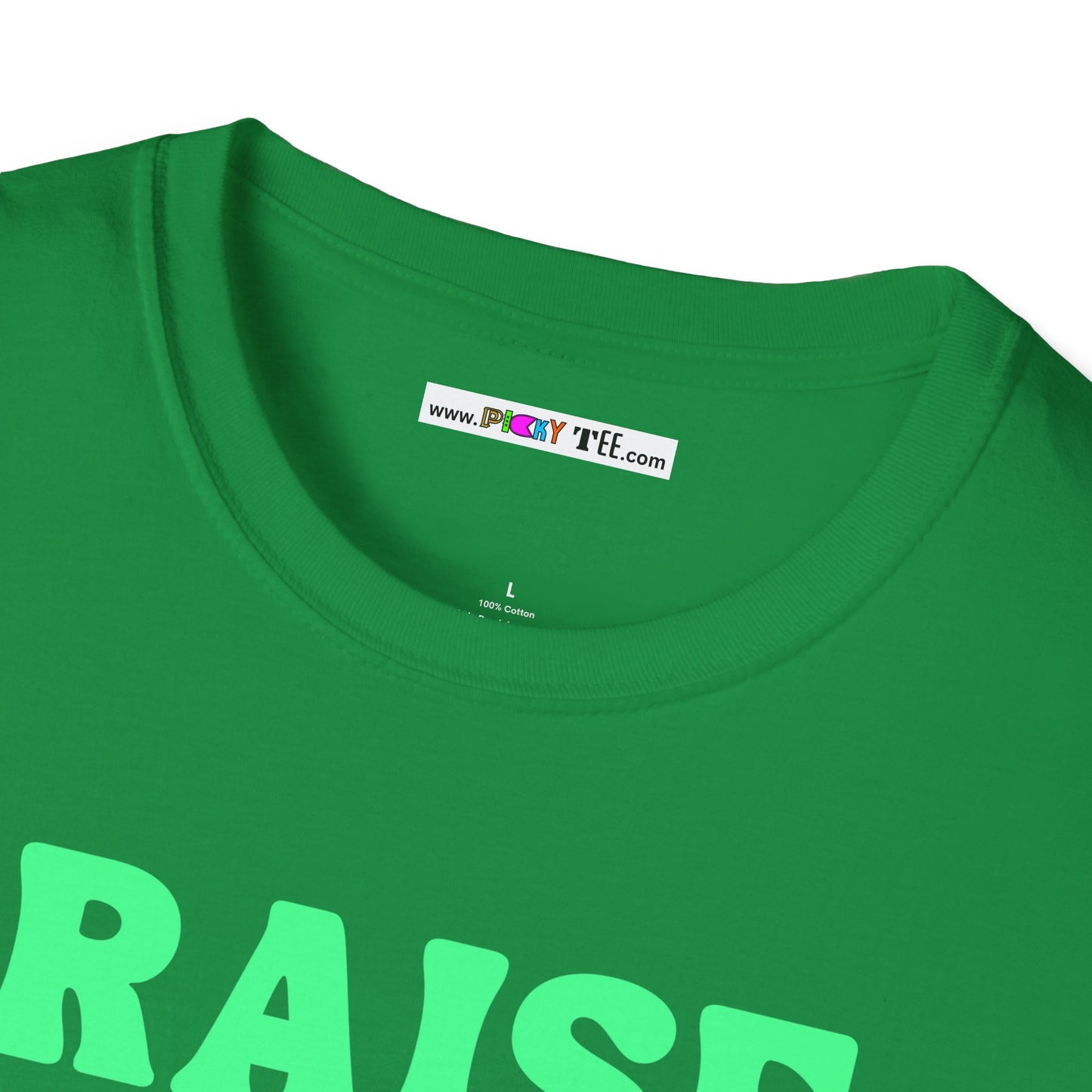 pRAISE DA tROOF Unisex Softstyle 100% Cotton T-Shirt