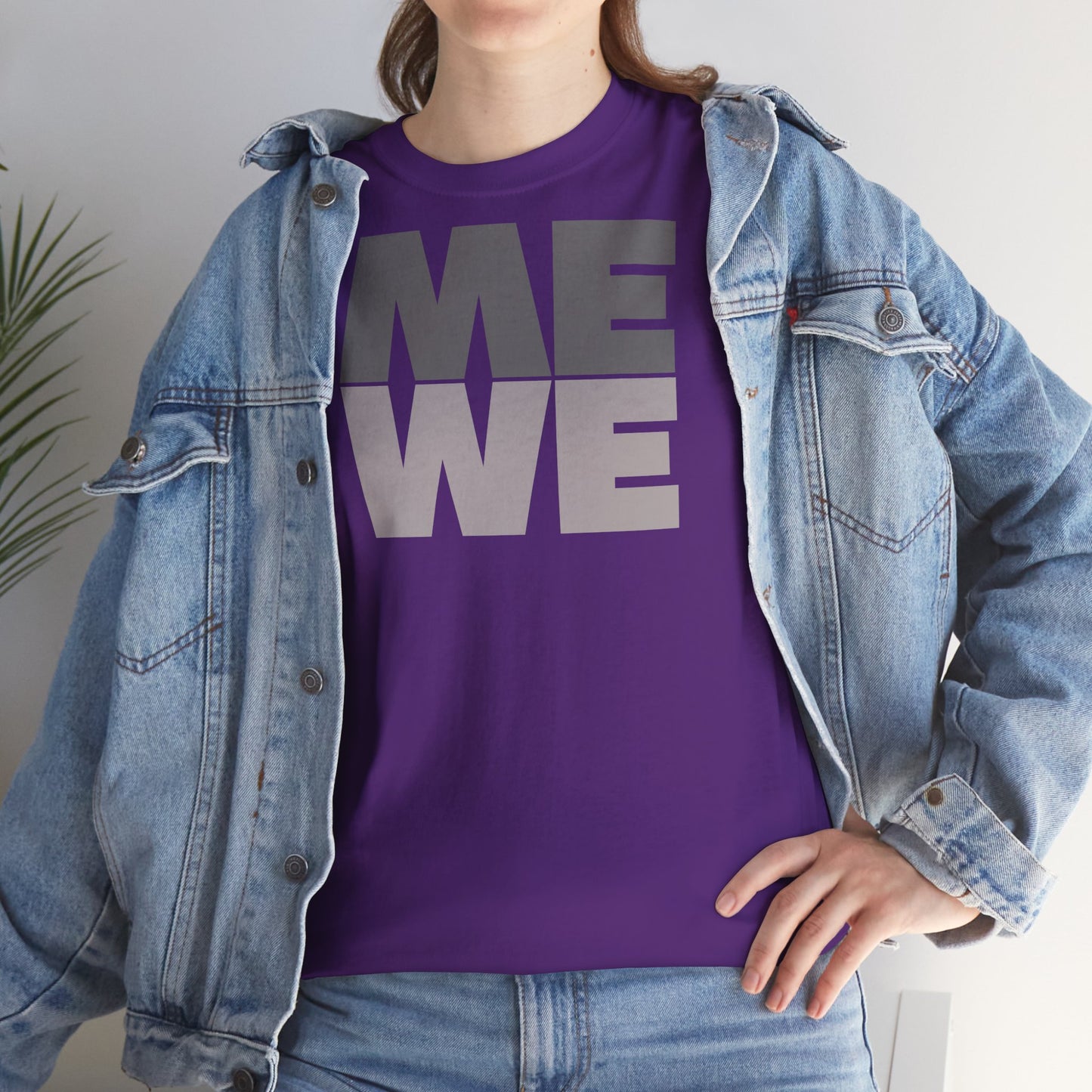 ME WE Unisex Heavy Cotton Tee