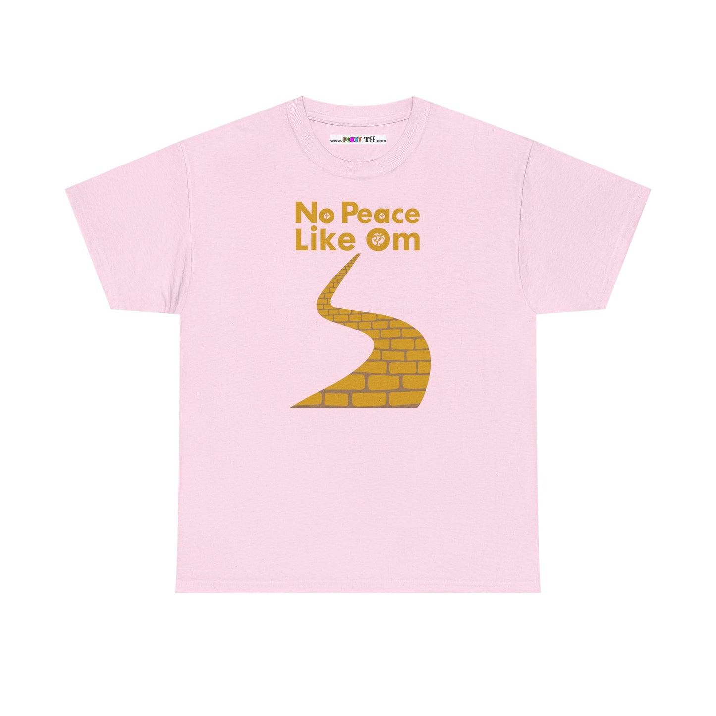 No Peace Like Om Unisex Heavy Cotton Tee