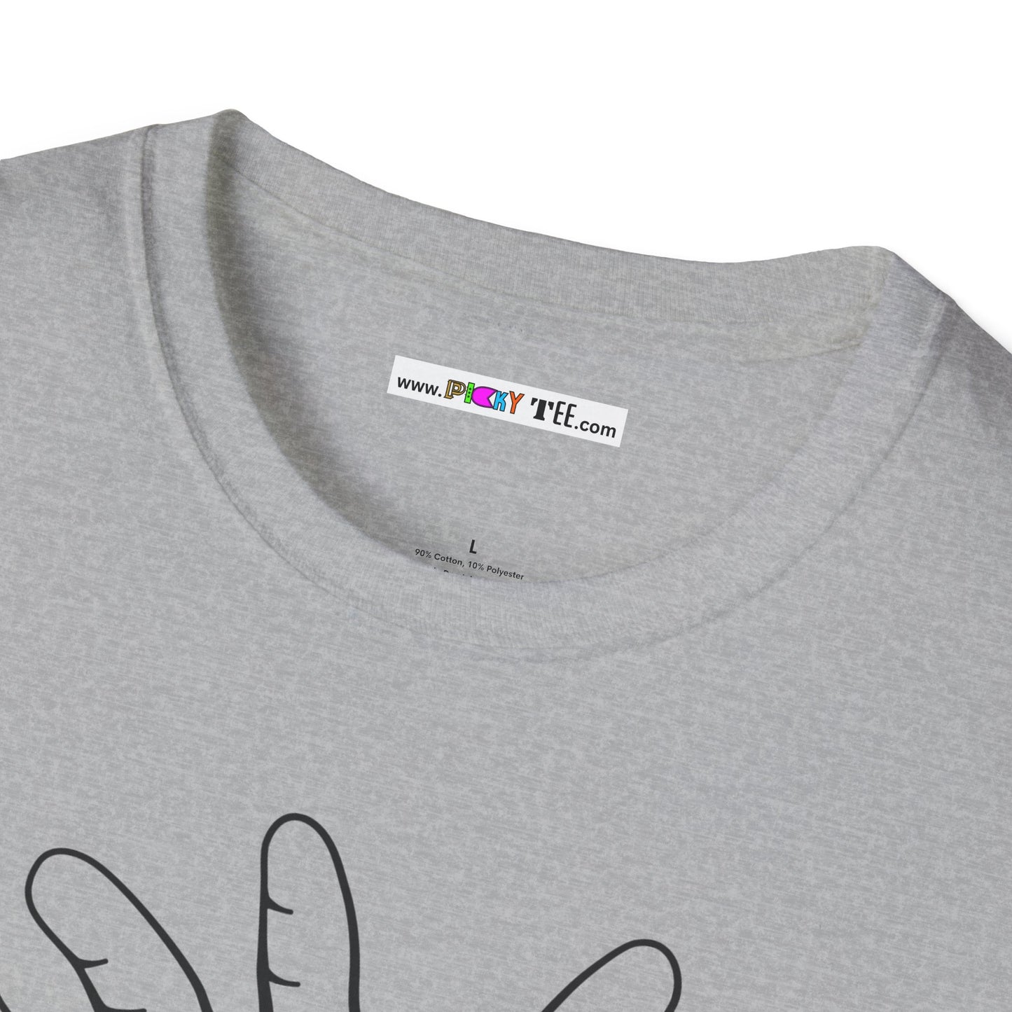 PSYCHE drop Unisex Softstyle 100% Cotton T-Shirt
