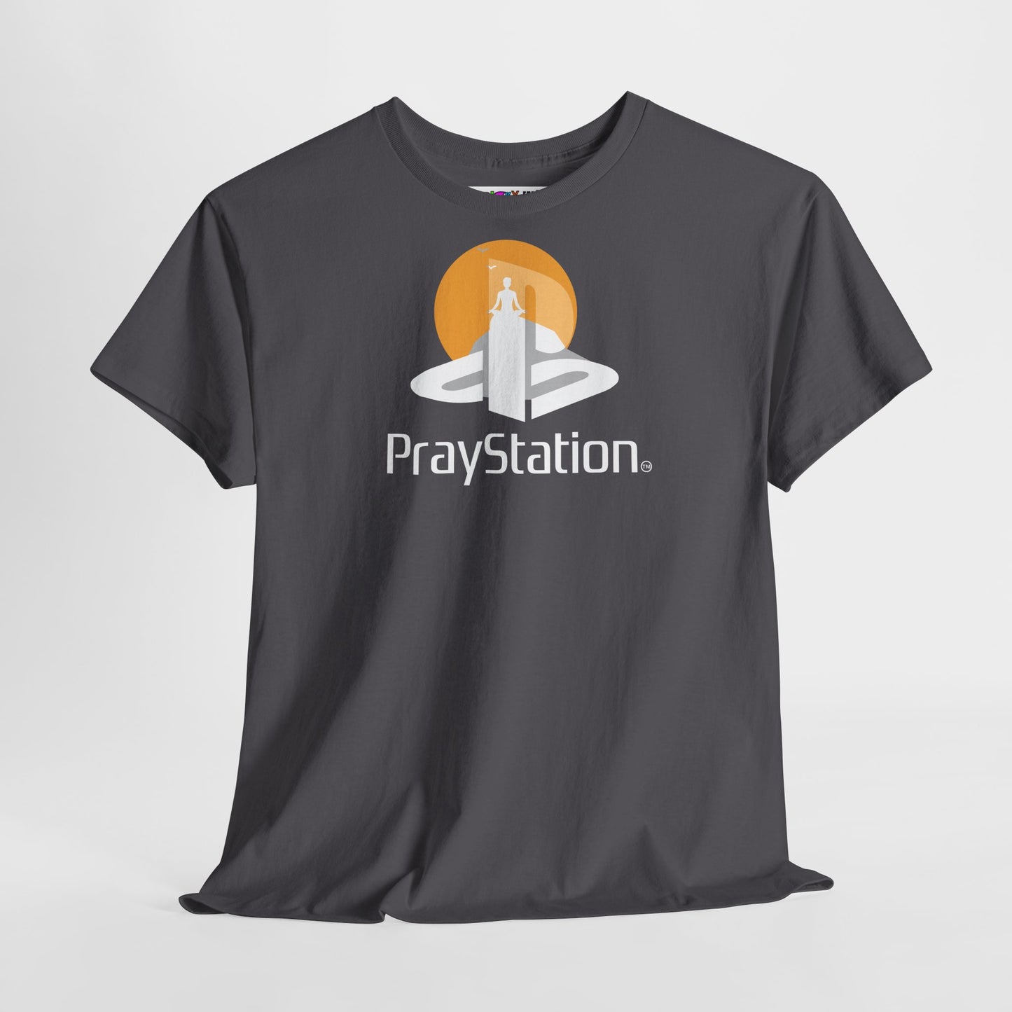 PrayStation Unisex Heavy Cotton Tee