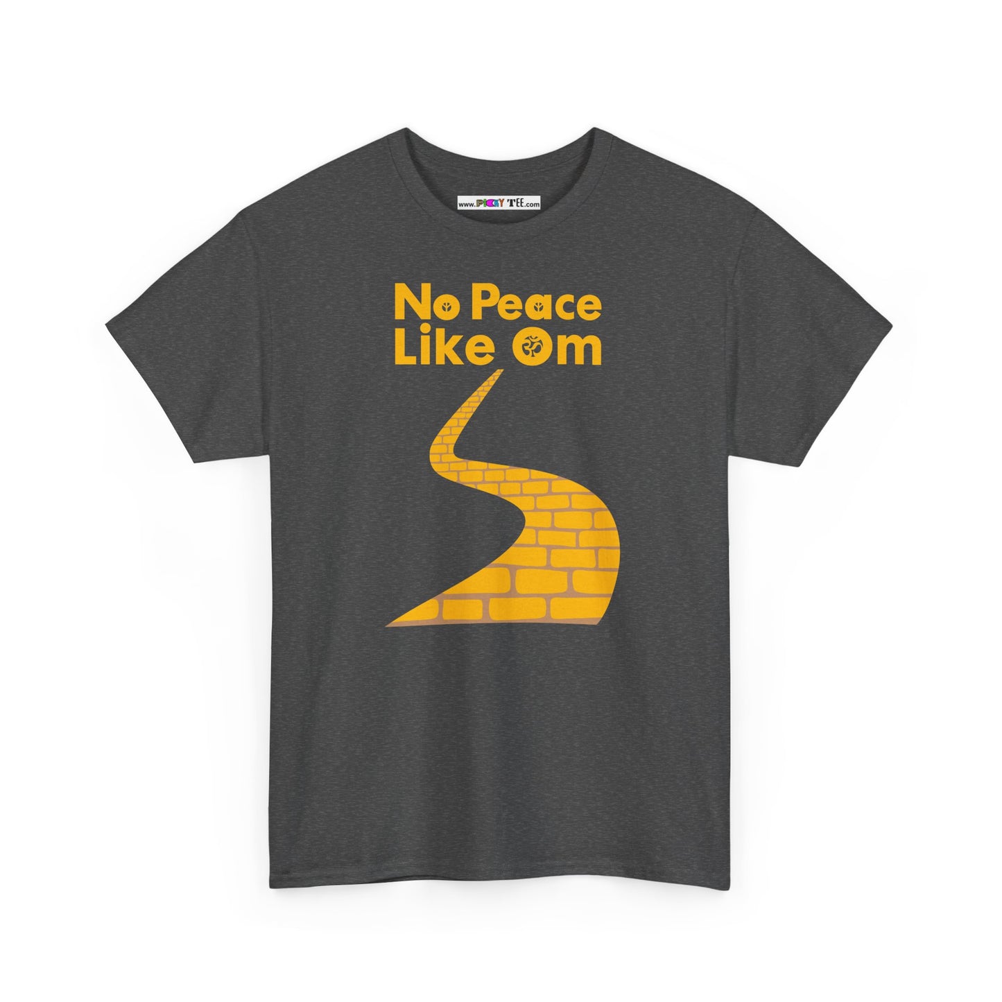 No Peace Like Om Unisex Heavy Cotton Tee