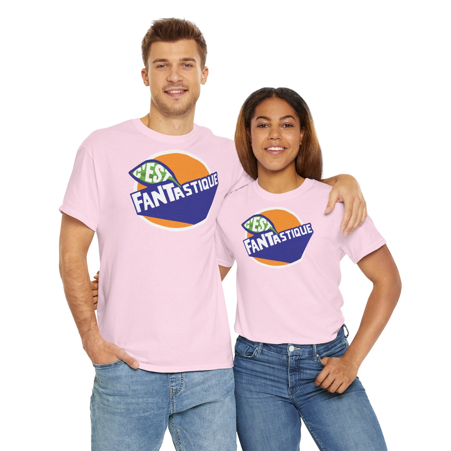 C'EST FANTASTIQUE Unisex Heavy Cotton Tee