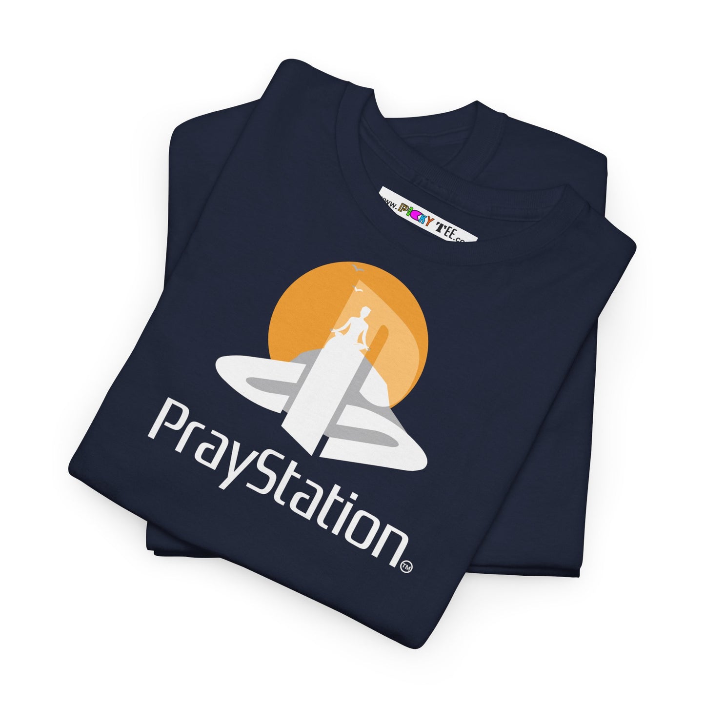 PrayStation Unisex Heavy Cotton Tee
