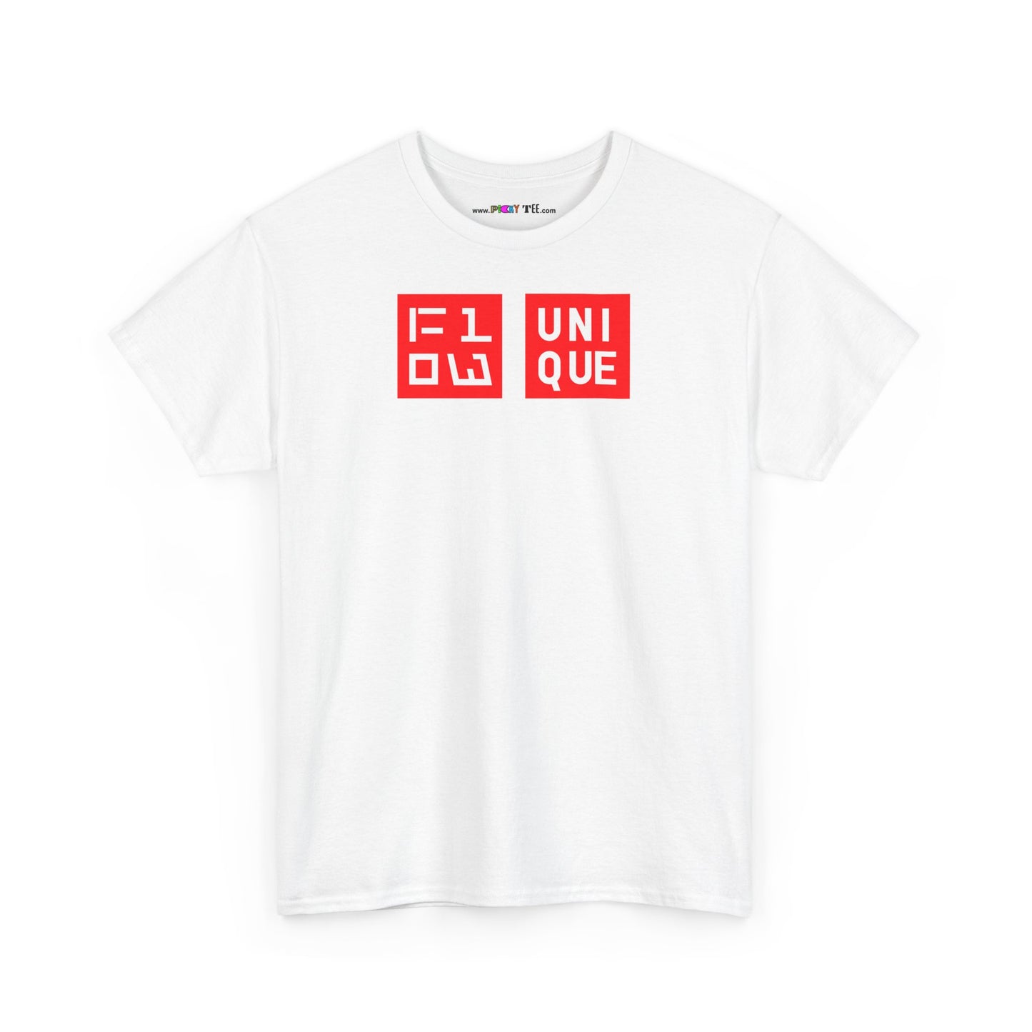 FLOW UNIQUE Unisex Heavy Cotton Tee