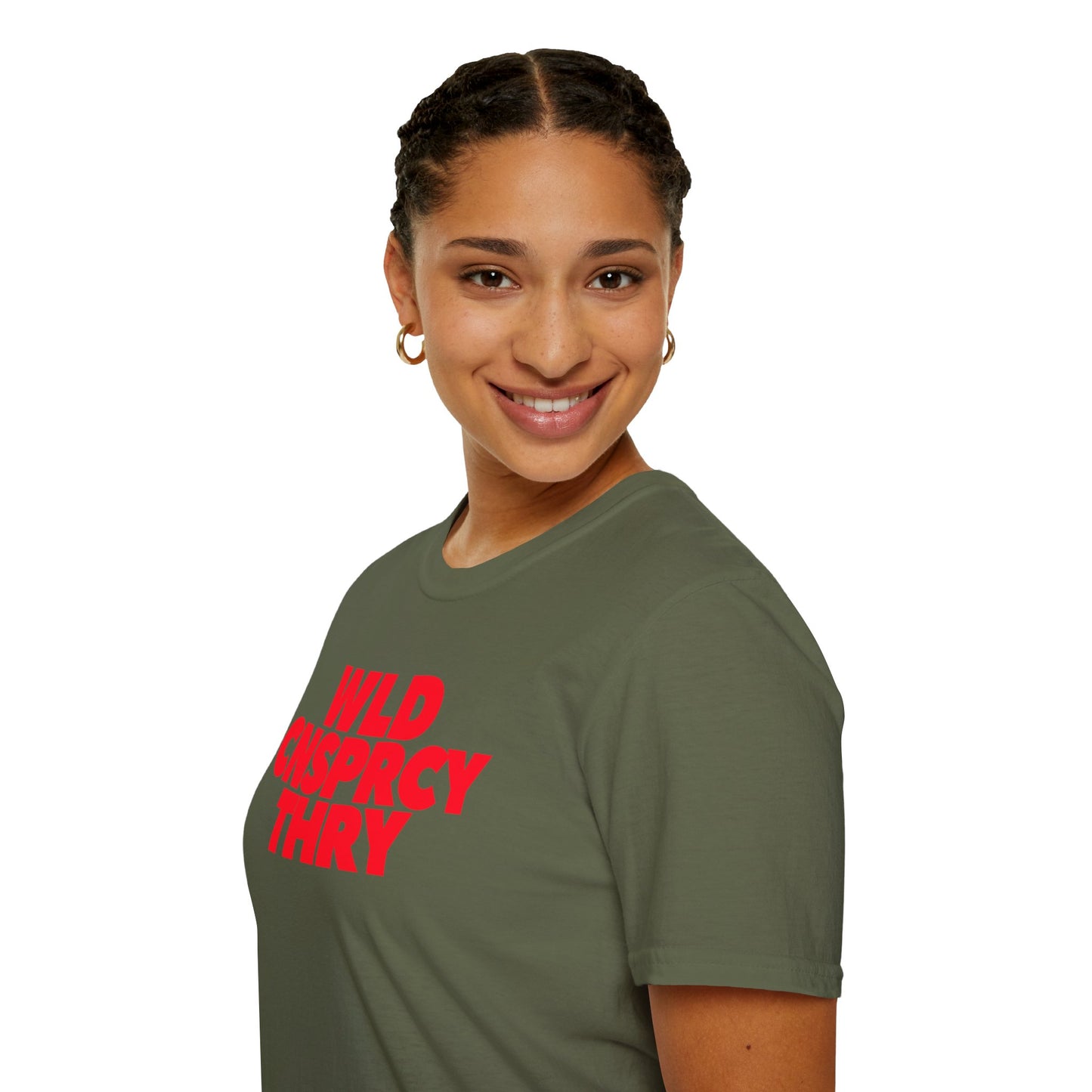 WLD CNSPRCY THRY Unisex Softstyle 100% Cotton T-Shirt