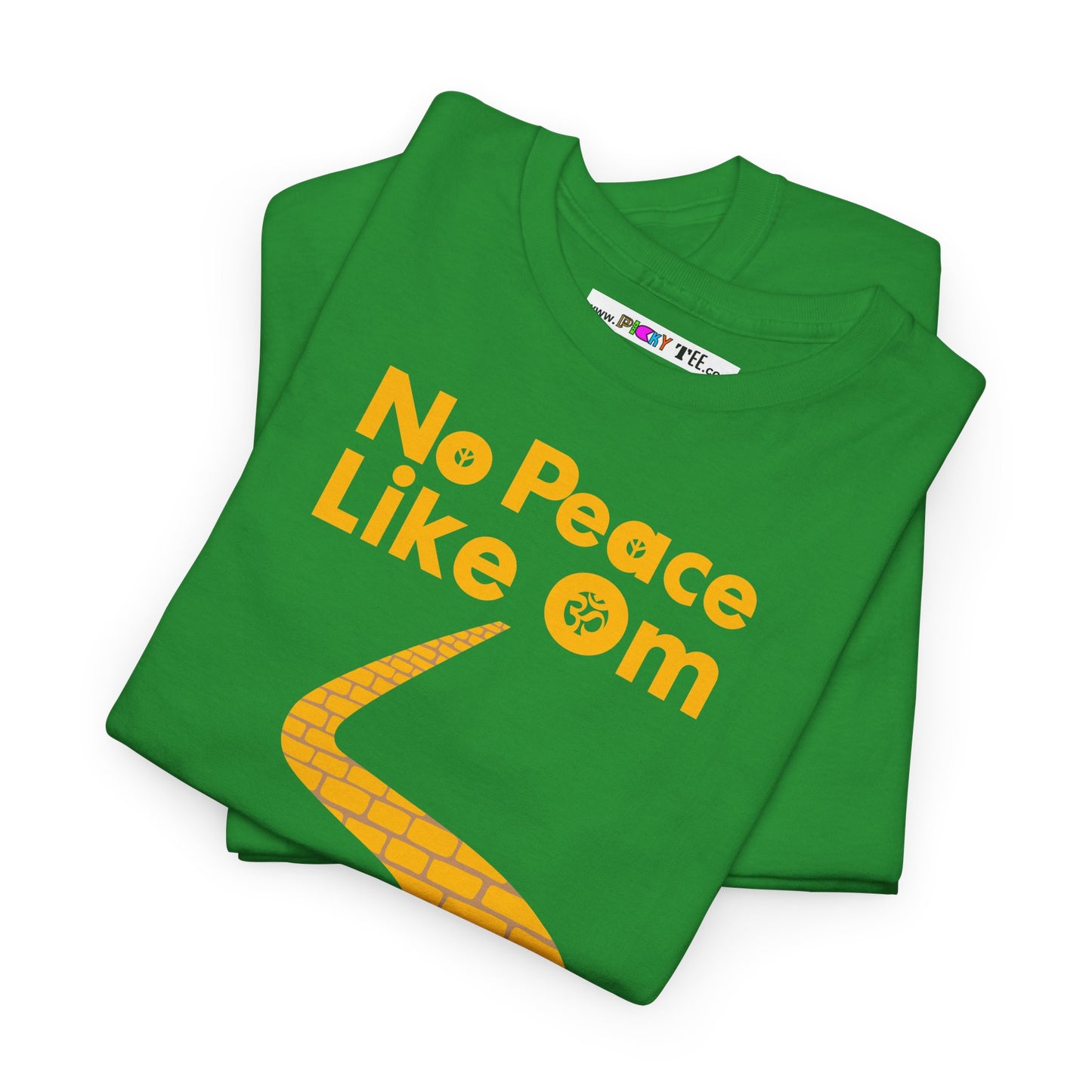 No Peace Like Om Unisex Heavy Cotton Tee