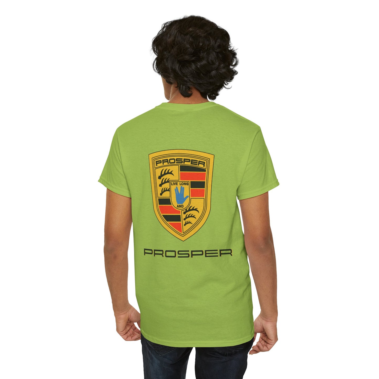 PROSPER, live long and...PROSPER Unisex Heavy Cotton Tee