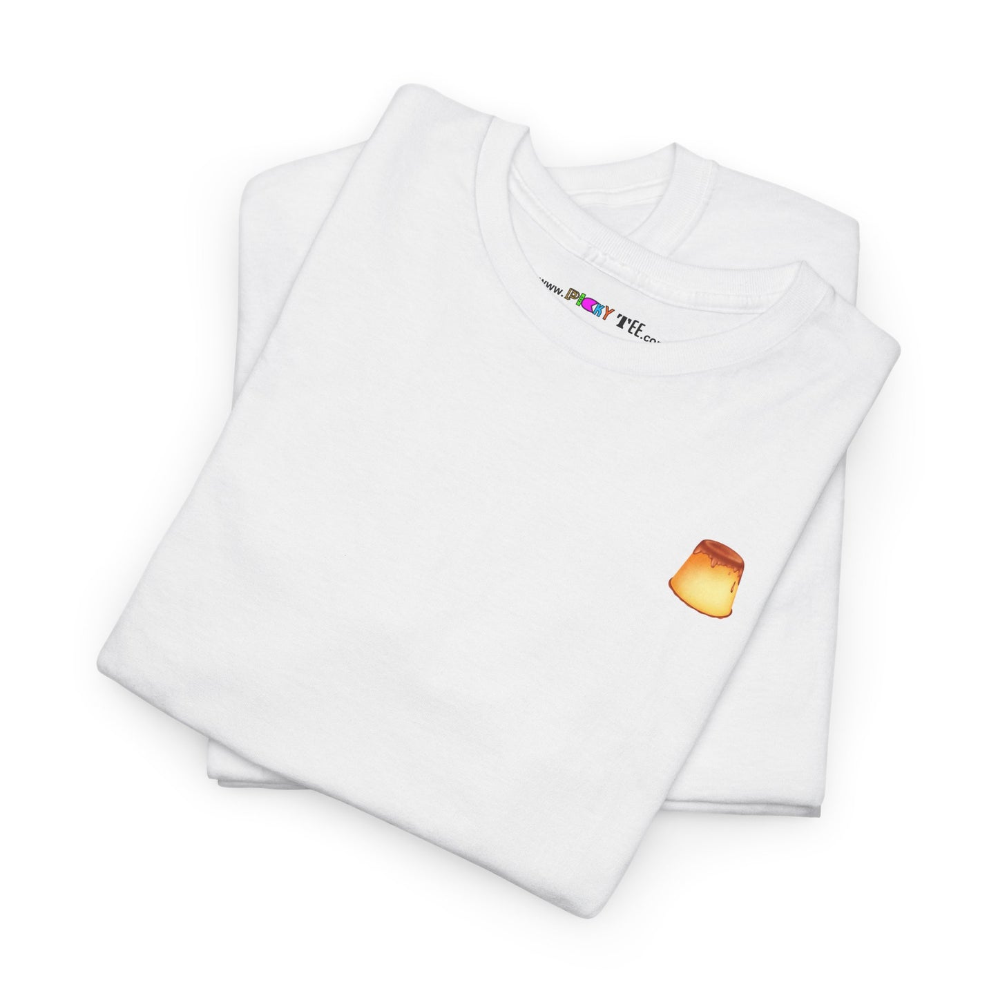 I LOVE IT WHEN A - FLAN COMES TOGETHER Unisex Heavy Cotton Tee